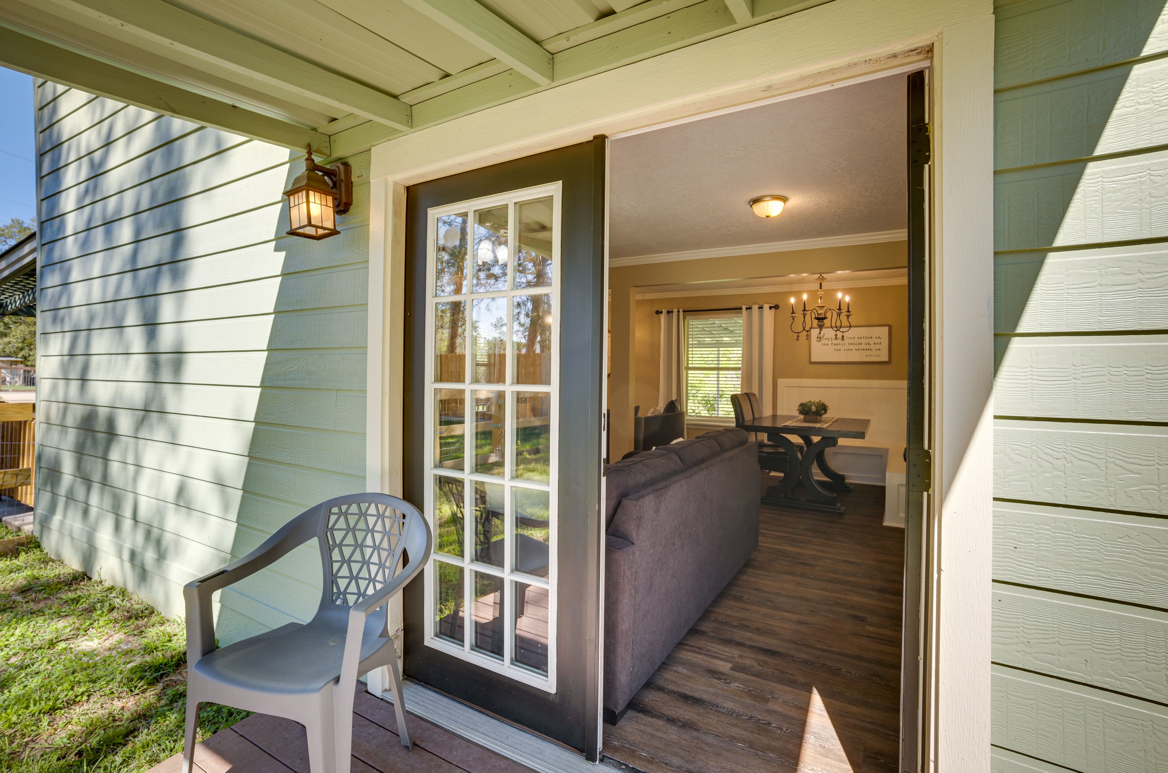 Fenced Backyard | Front Porch