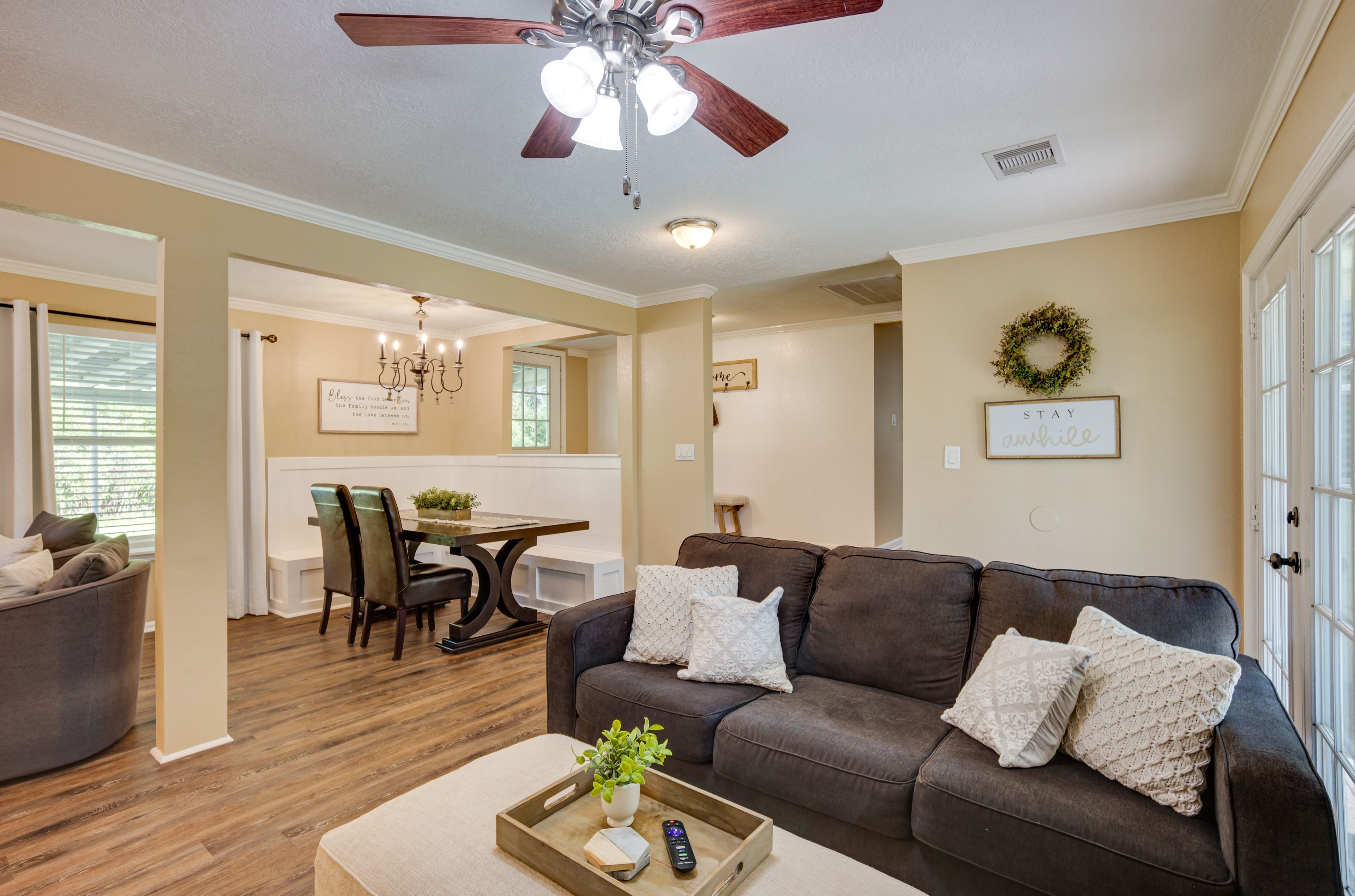 Living Area | Queen Sleeper Sofa