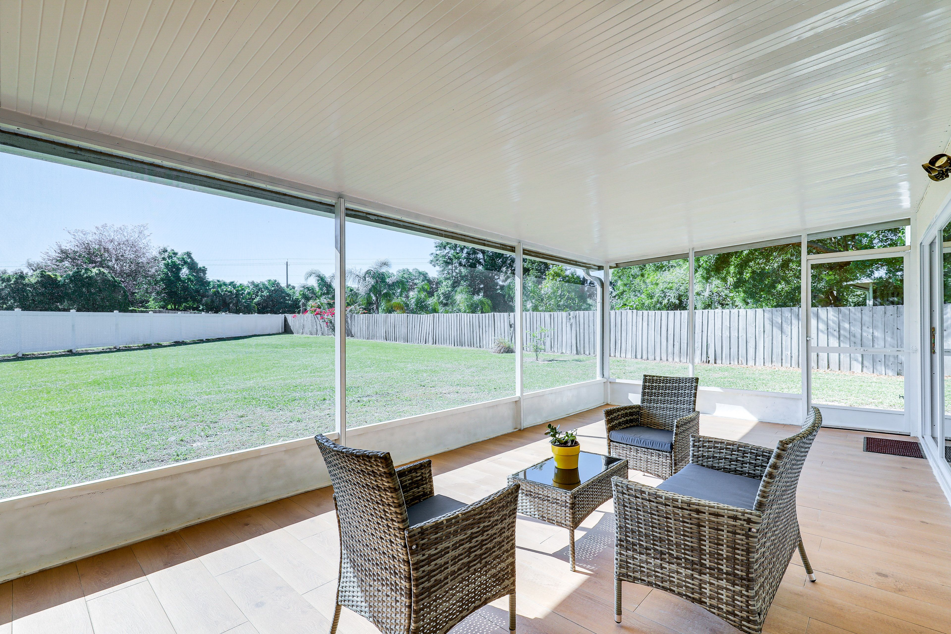 Screened Patio | Private Backyard