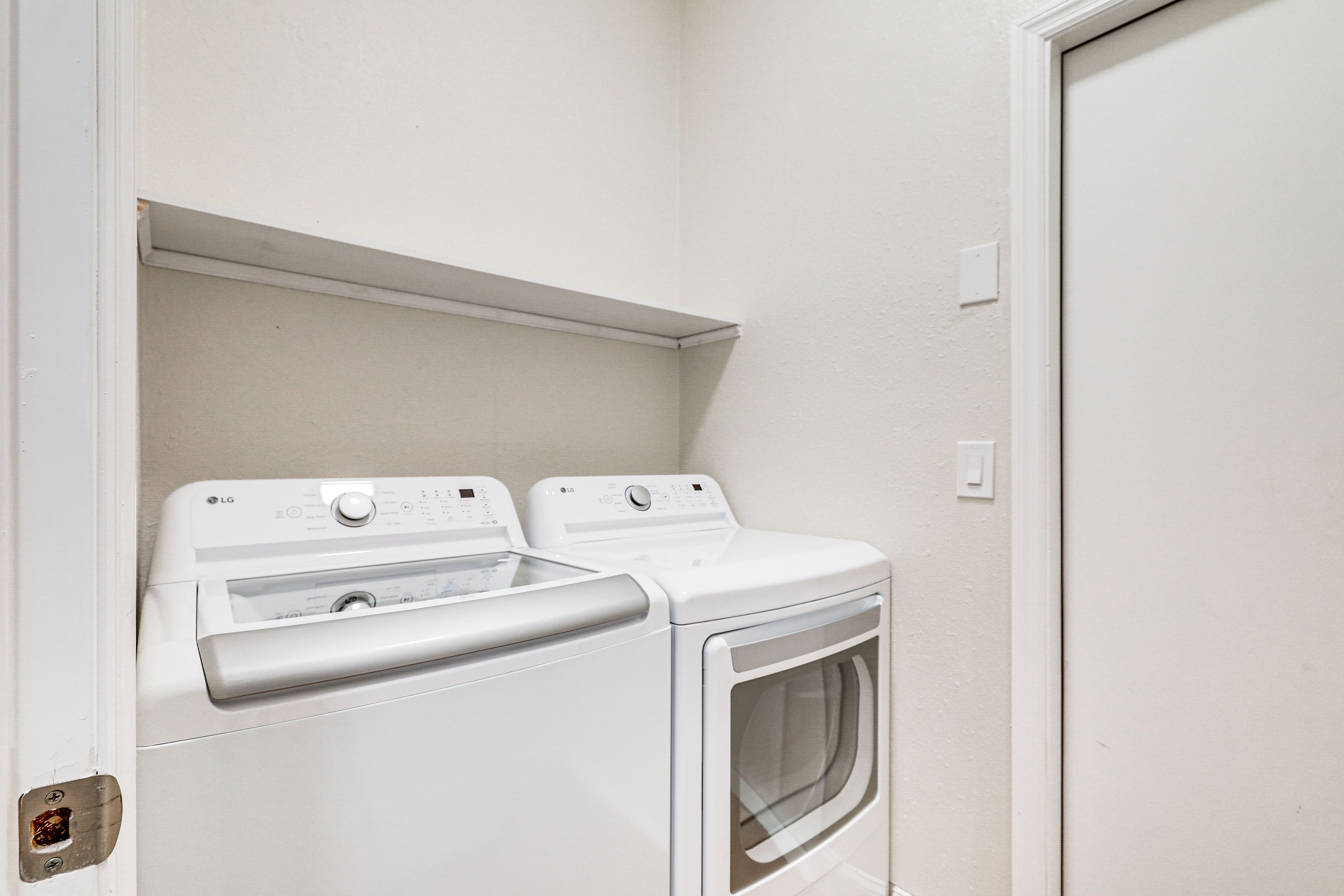 Laundry Room | Washer + Dryer