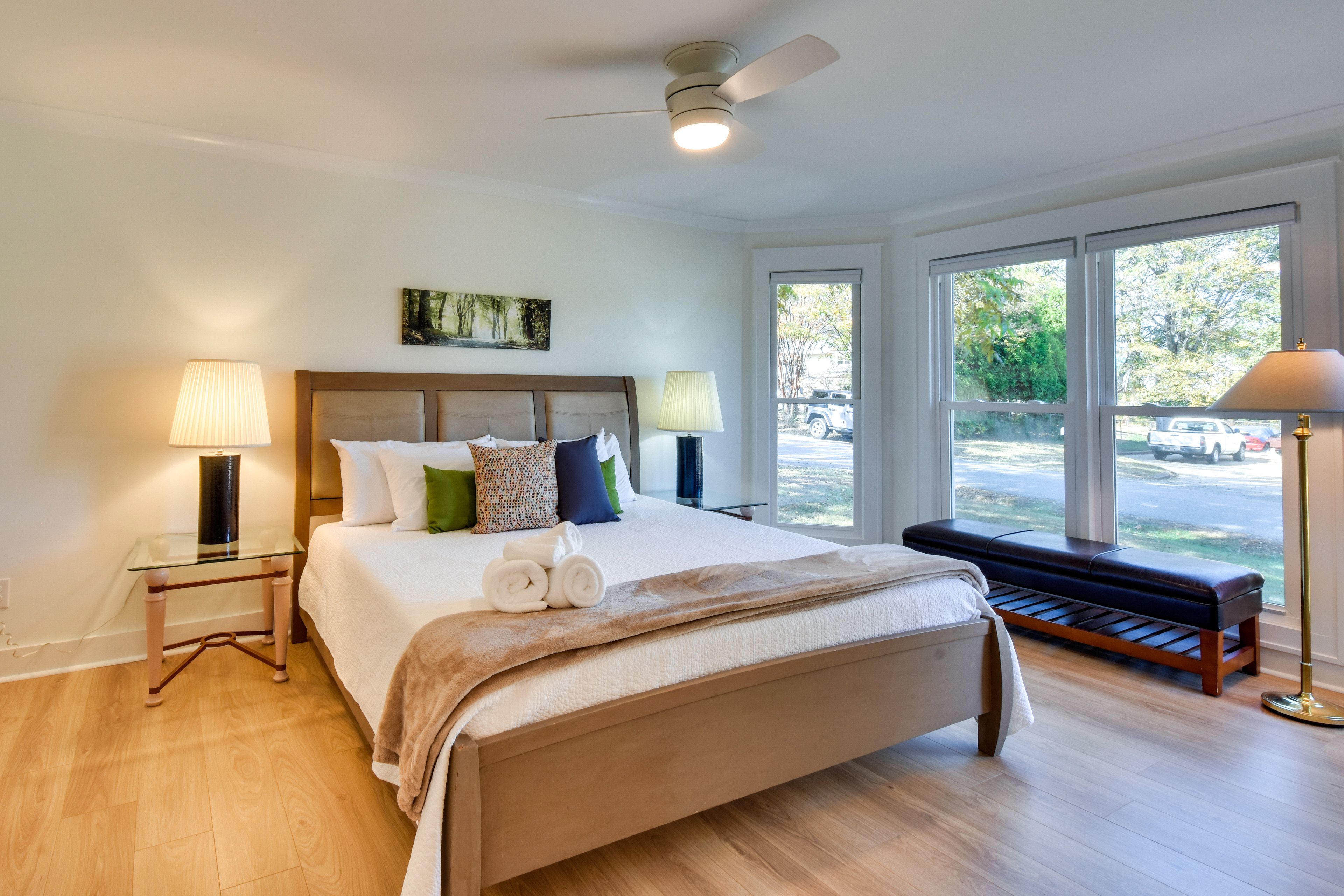 Bedroom 1 | King Bed | Linens Provided