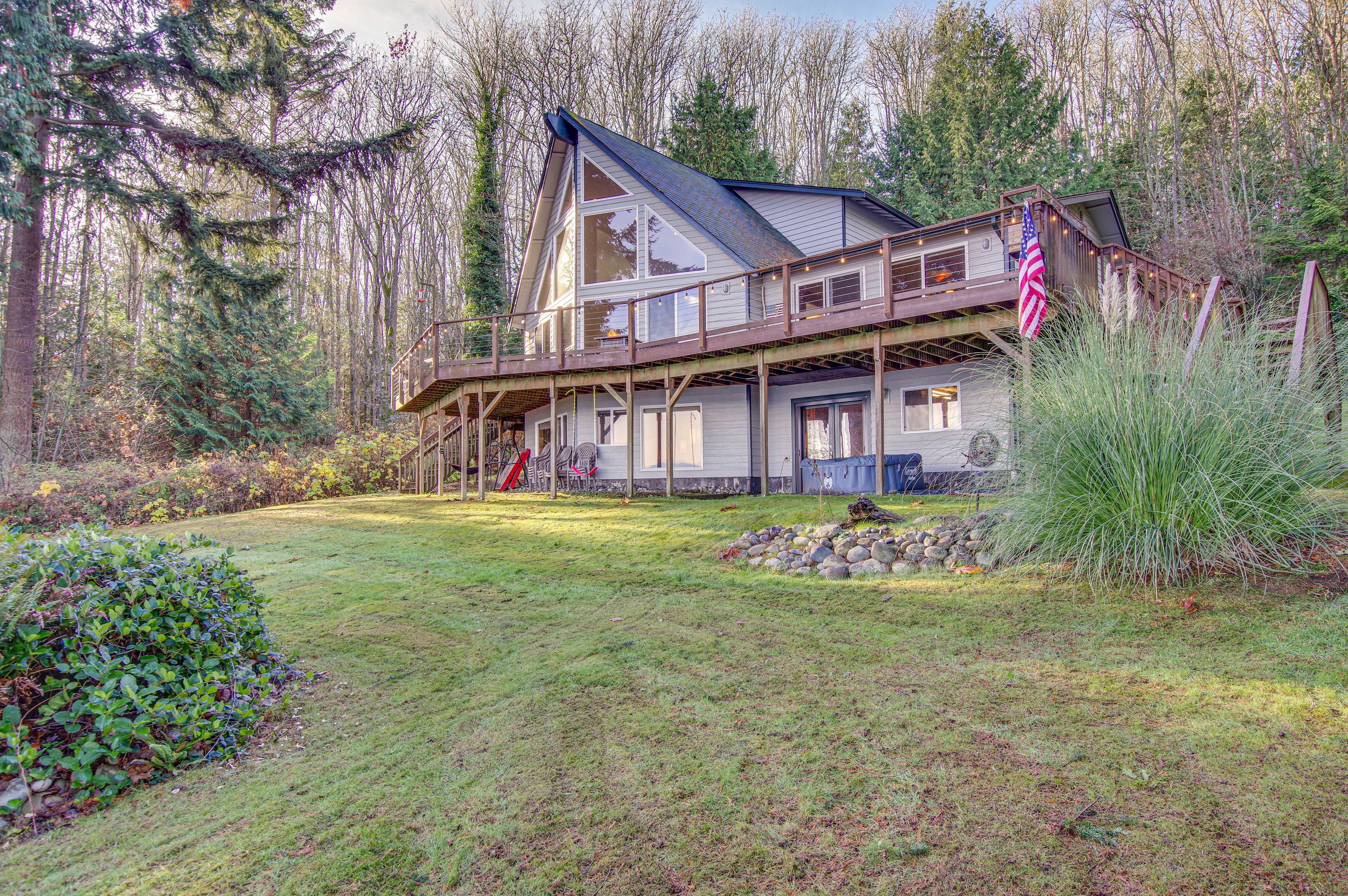 House Exterior | Access to Puget Sound