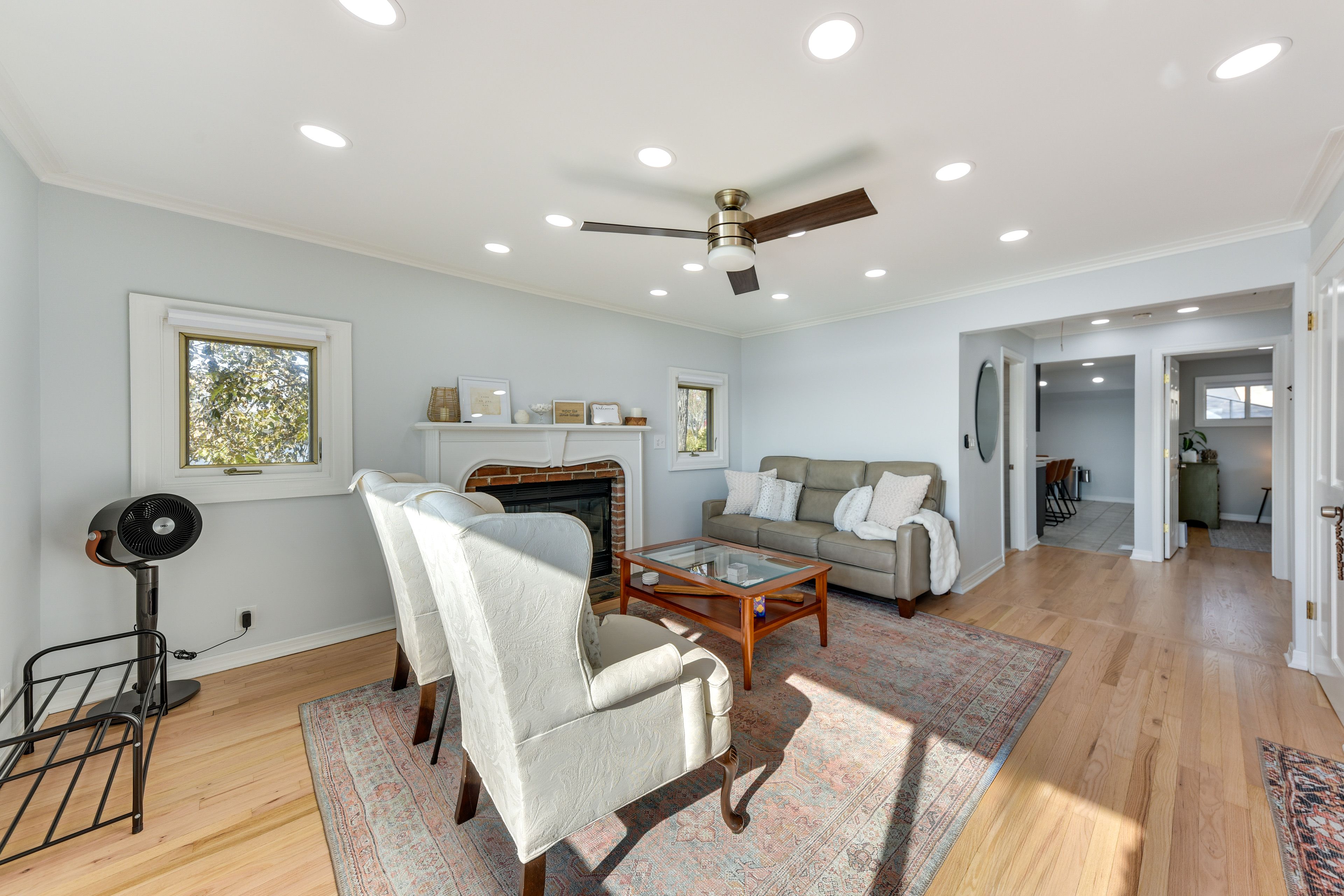 Living Room | 1st Floor | Queen Air Mattress & Pack 'n Play Available