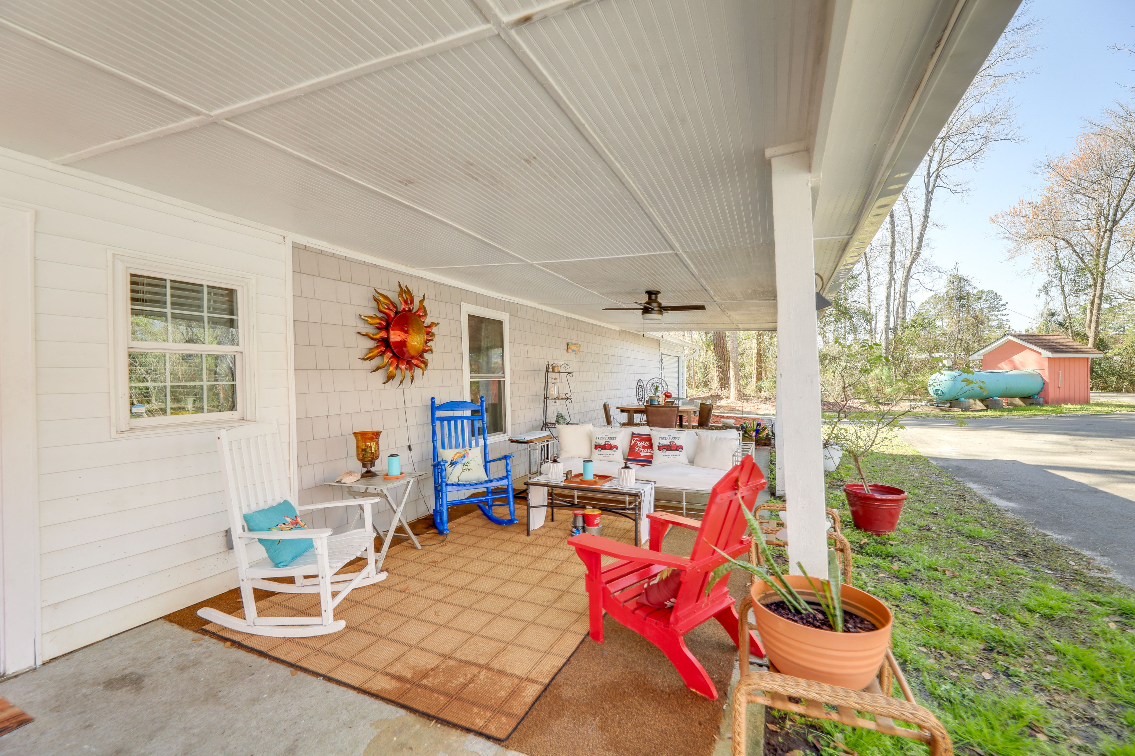 Private Patio | Outdoor Seating | Gas Grill