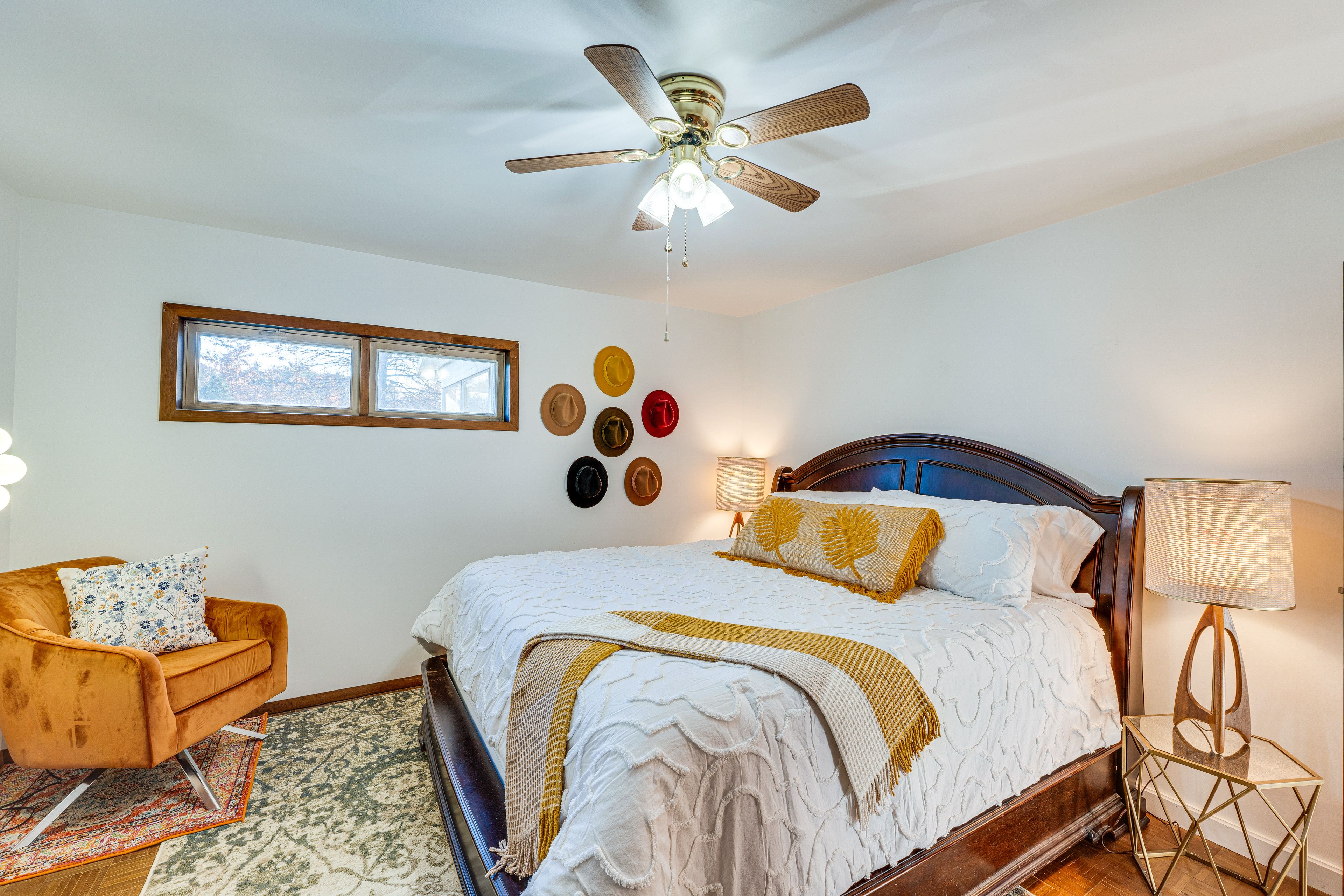 Bedroom 1 | King Bed | Smart TV w/ Cable | 1st Floor