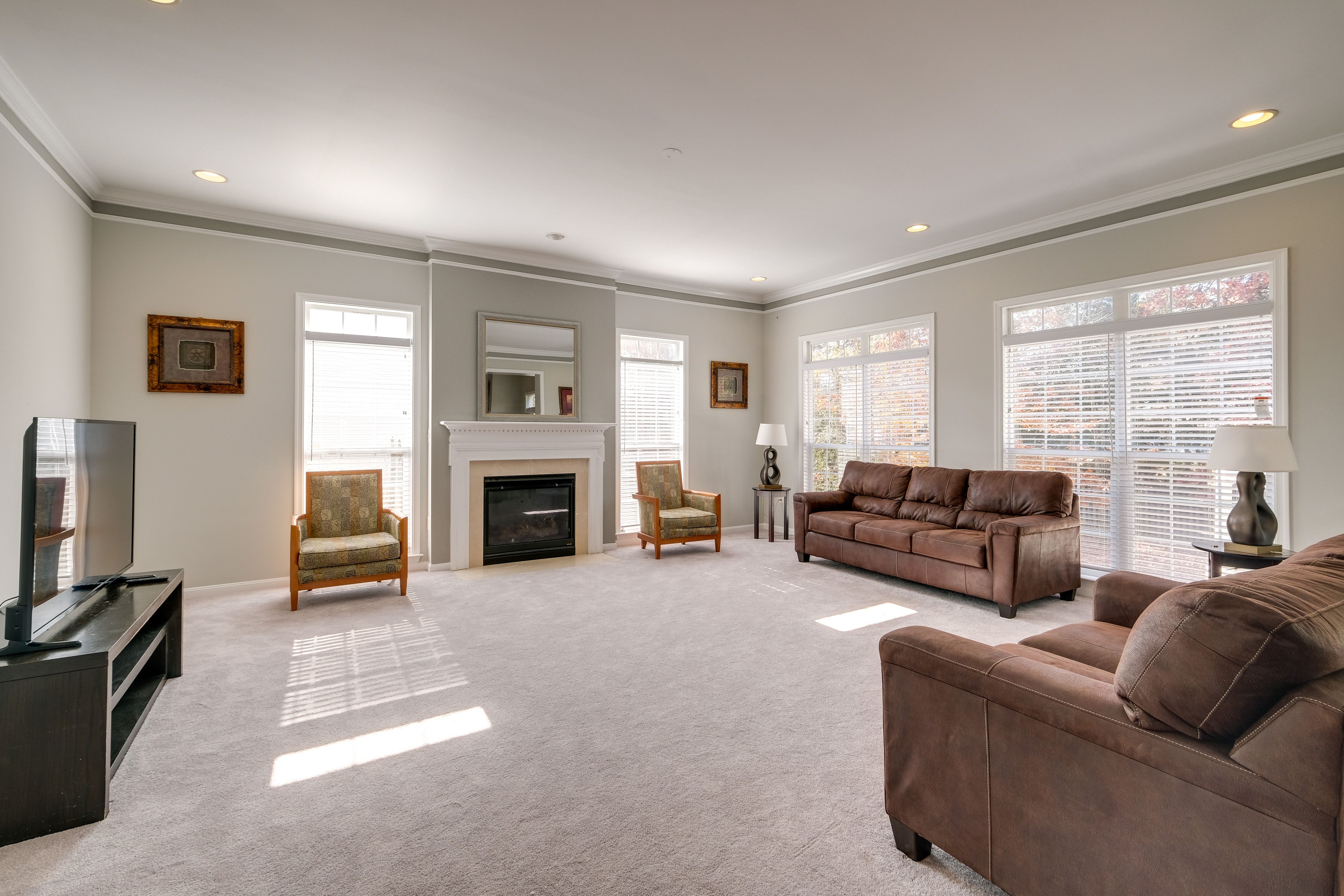 Living Room | Queen Sleeper Sofa | Fireplace