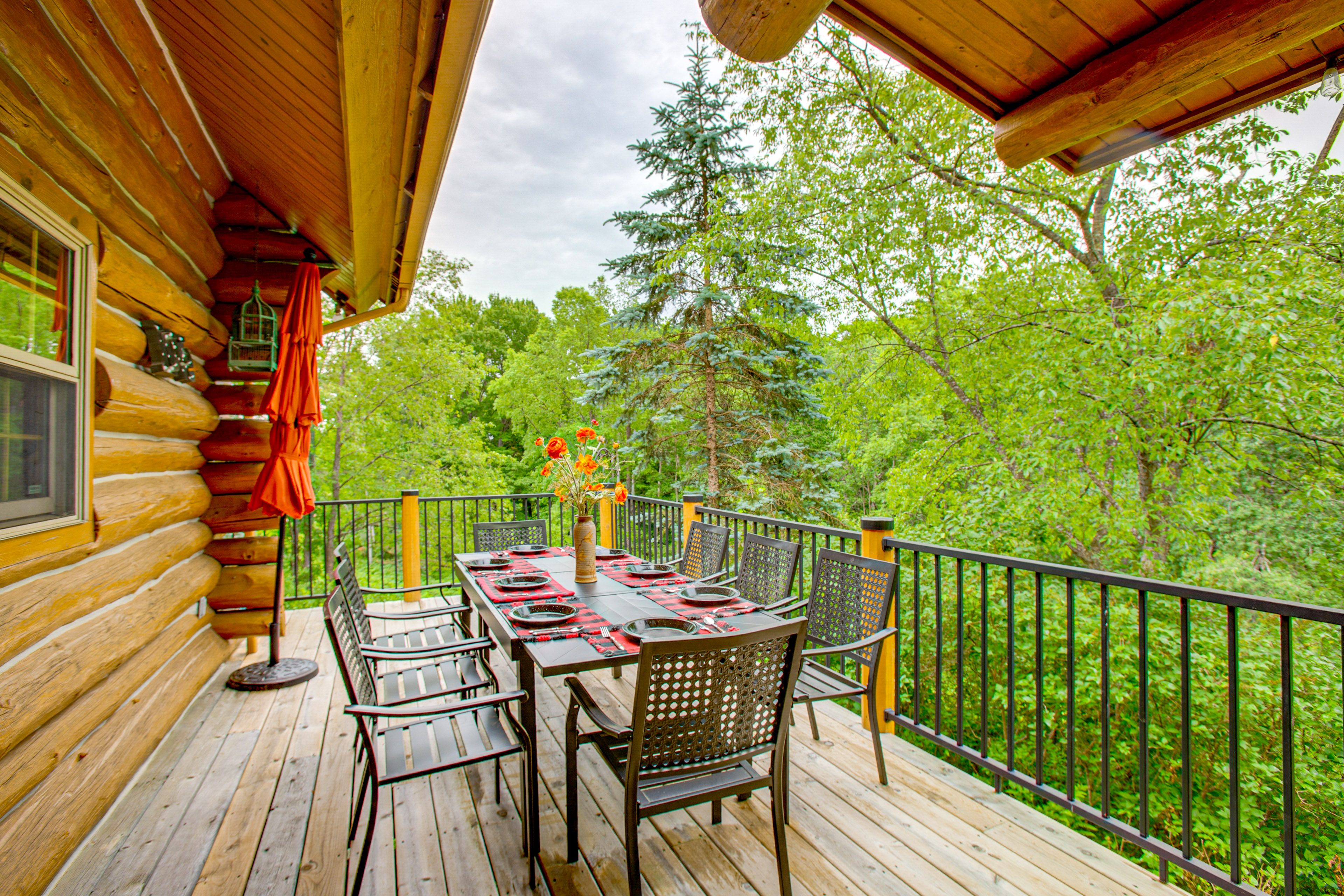 Covered Deck | Gas Grill | Lounge Seating | Hammock