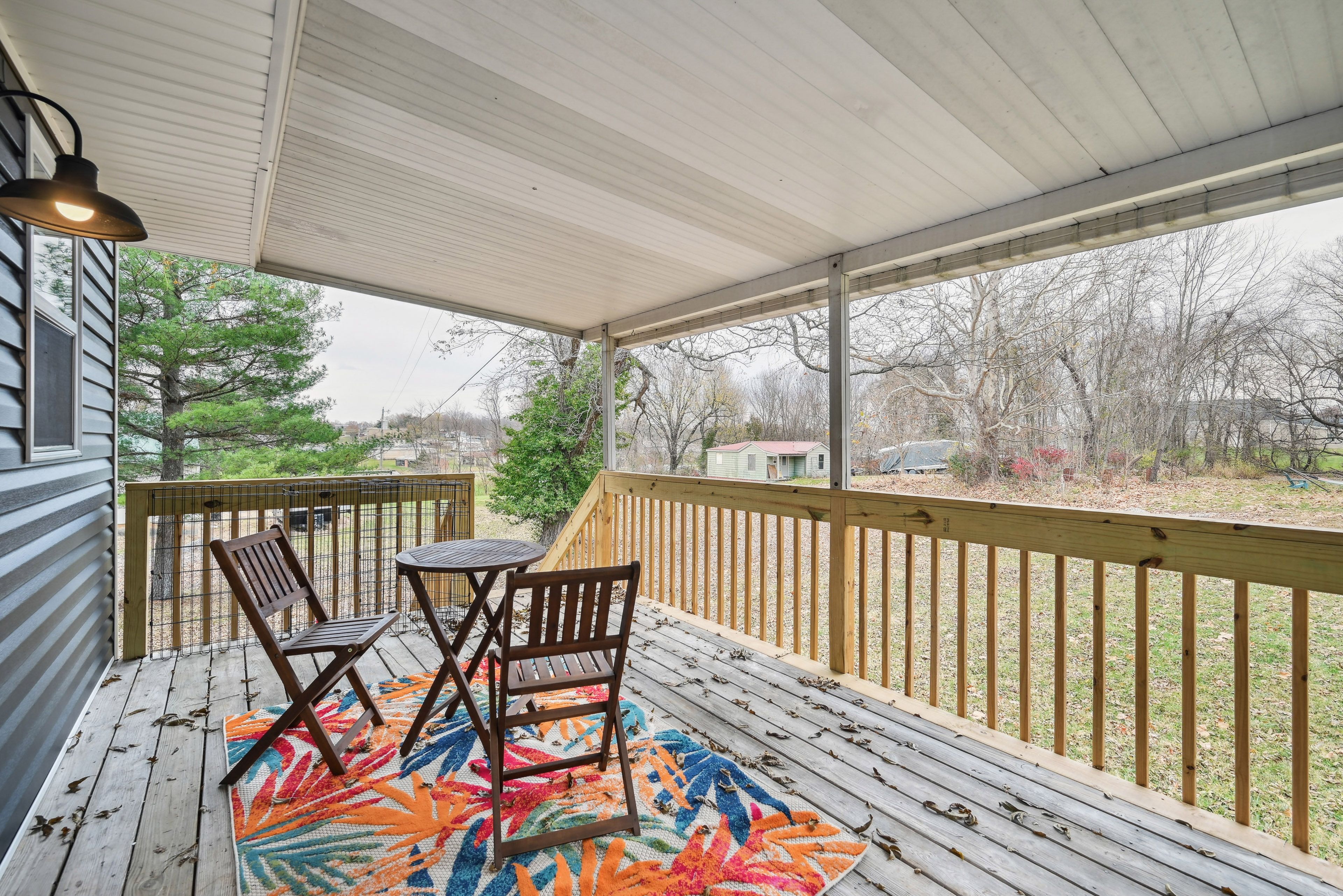 Covered Deck | Self Check-In | 7 Mi to Patton Museum Of Leadership