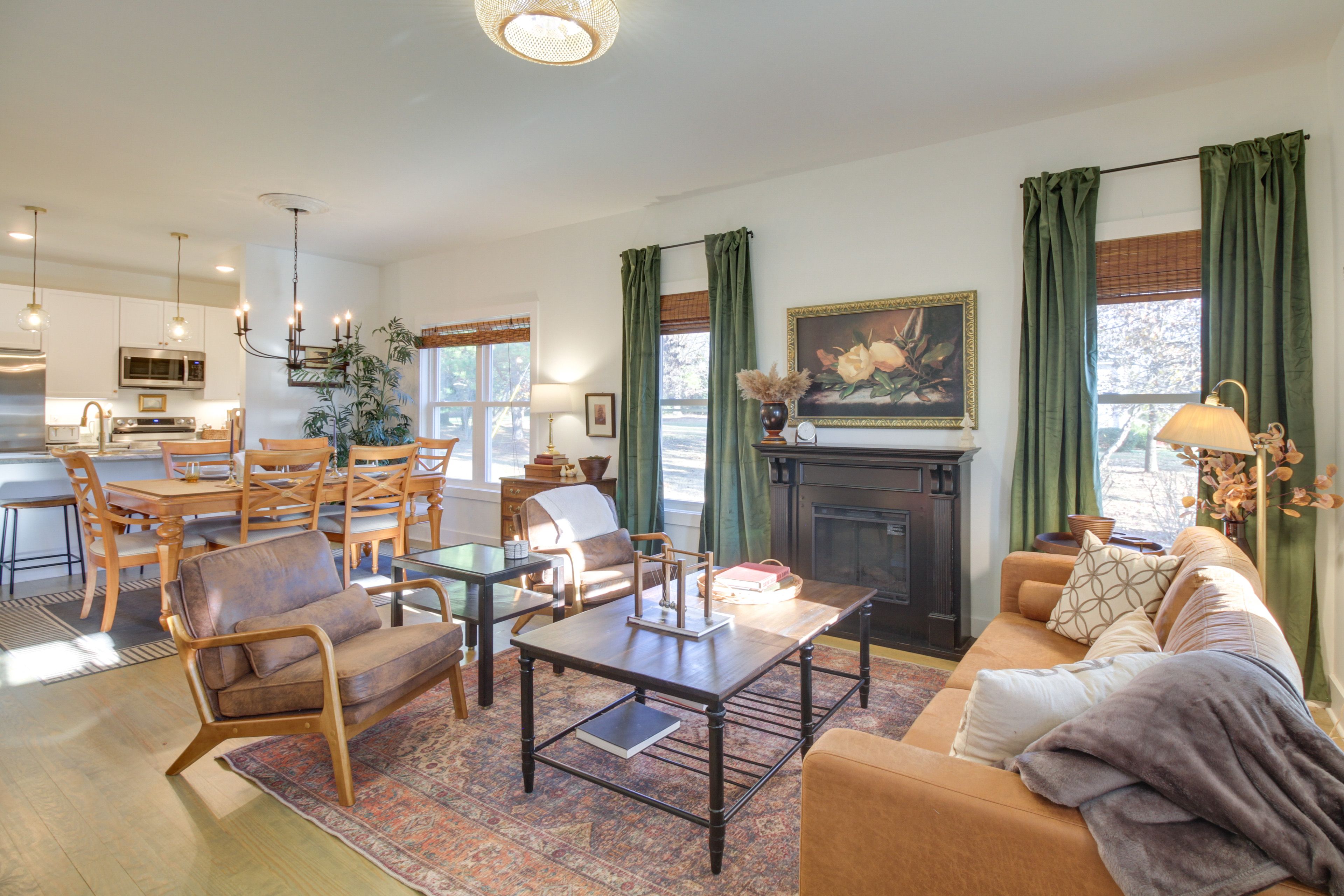 Appomattox Vacation Rental | 3BR | 2.5BA | 1,500 Sq Ft | 3 Steps to Enter