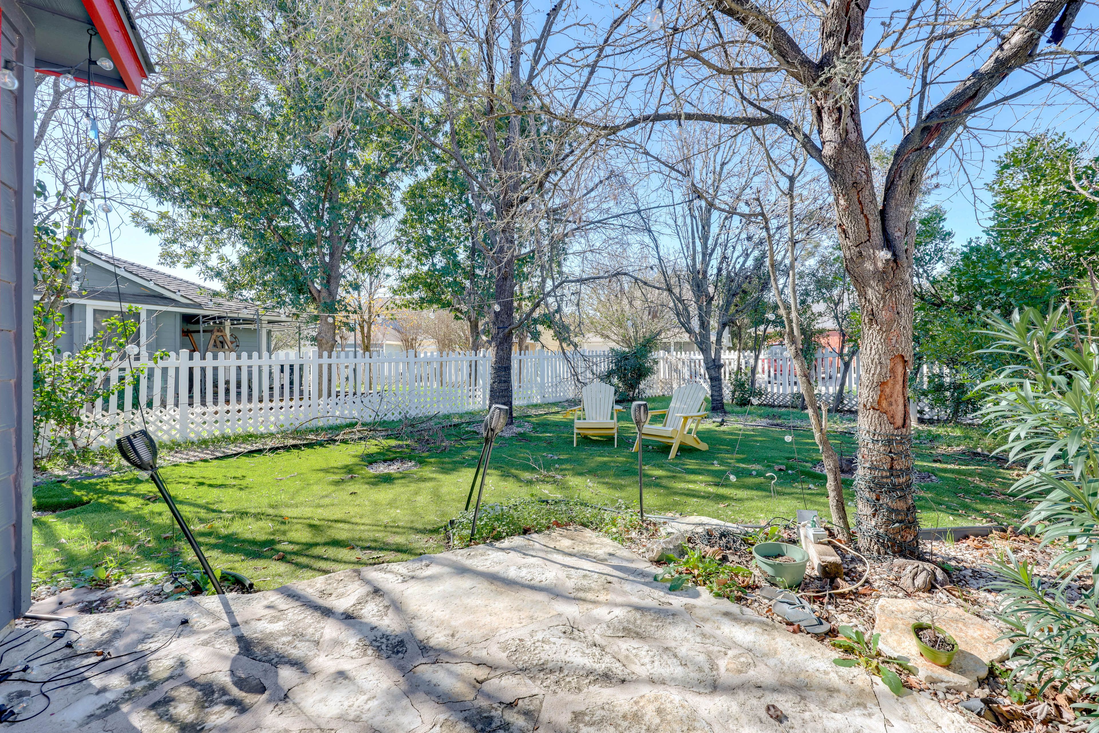 Fenced Backyard