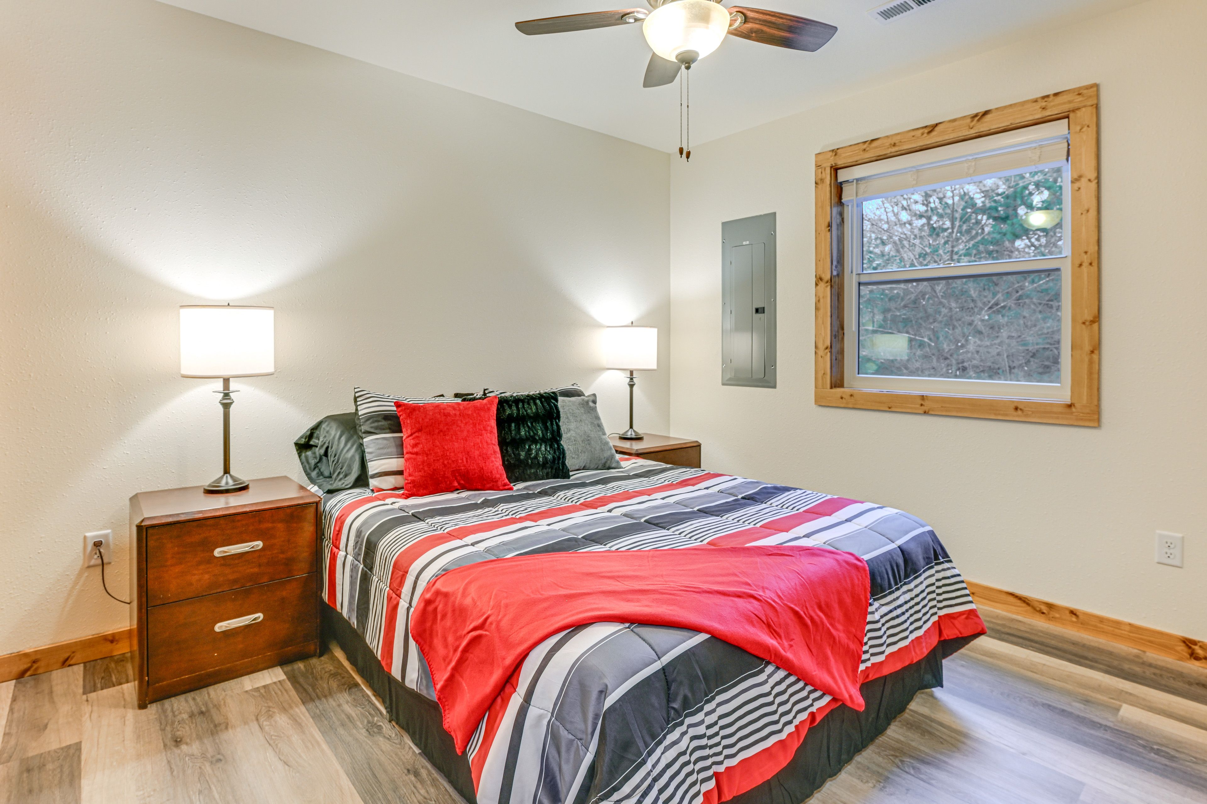 Bedroom 2 | Queen Bed | Central Heating & A/C