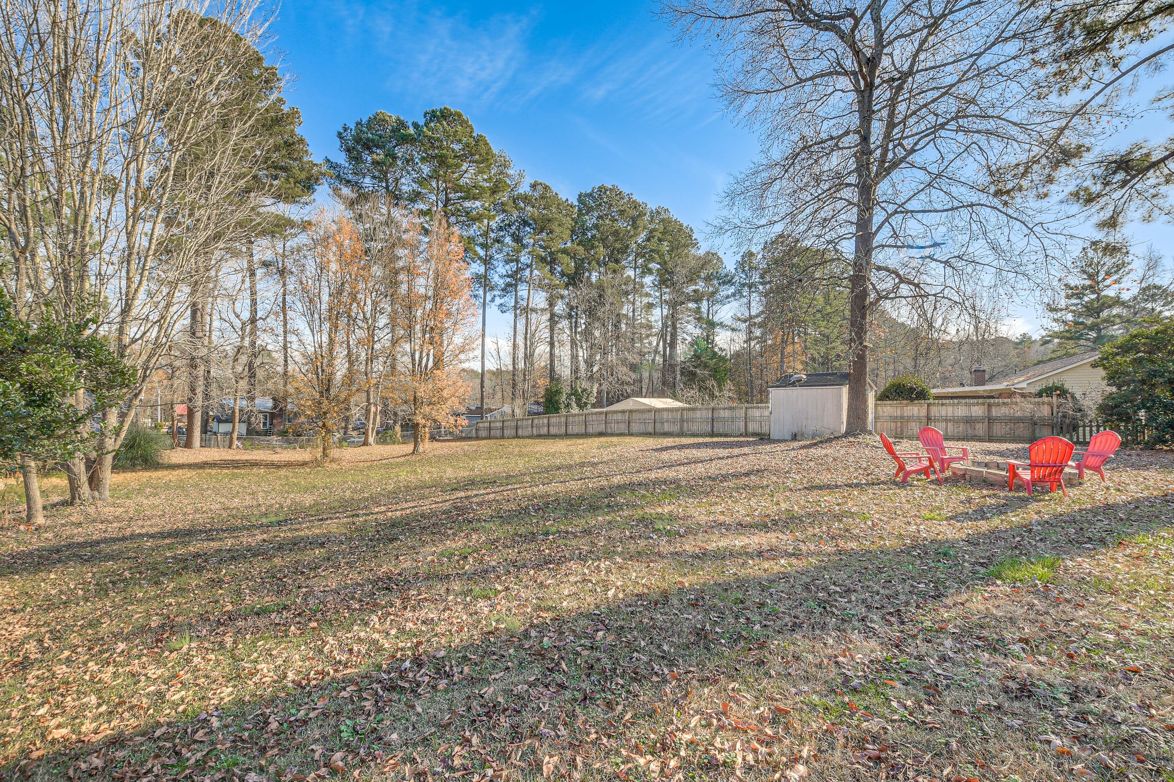 Fenced Yard