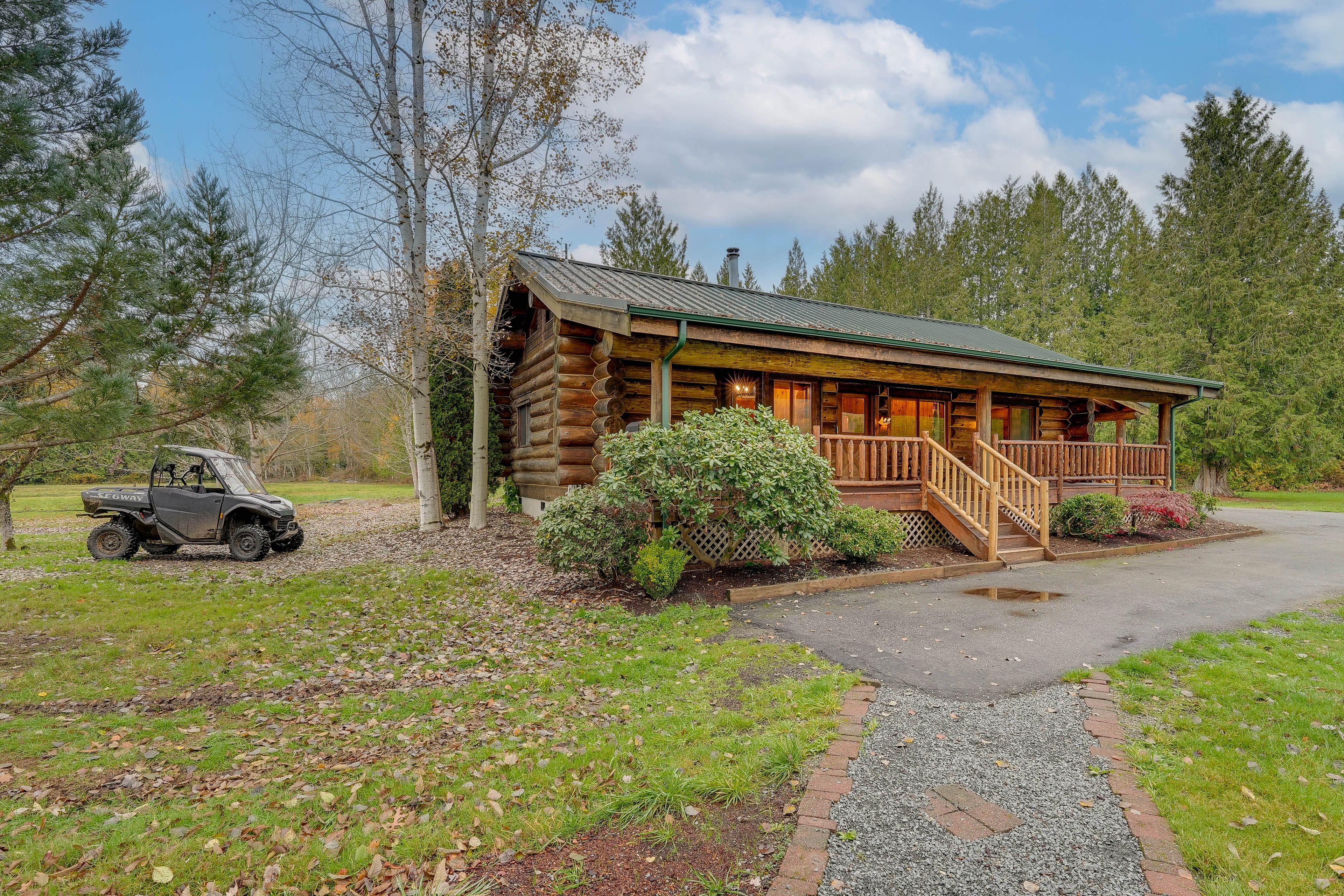 Cabin Exterior | 1 External Security Camera (Facing Out)