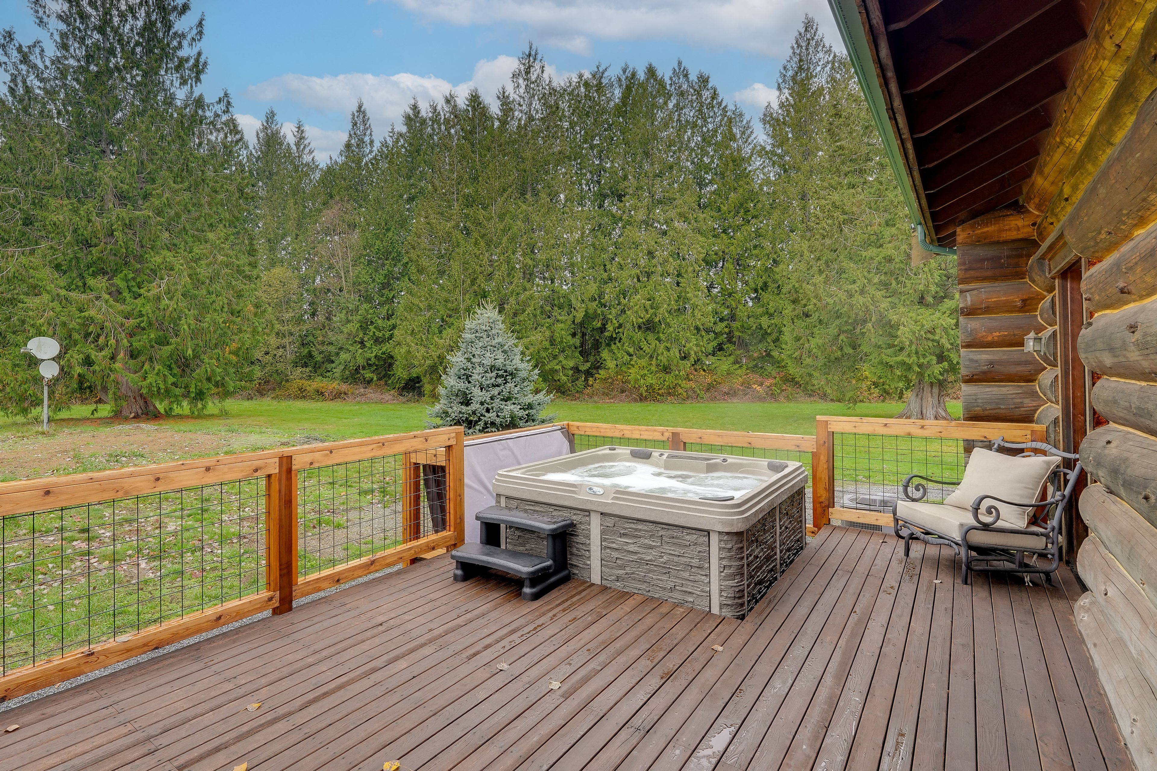 Deck | Private Hot Tub | Mountain Views
