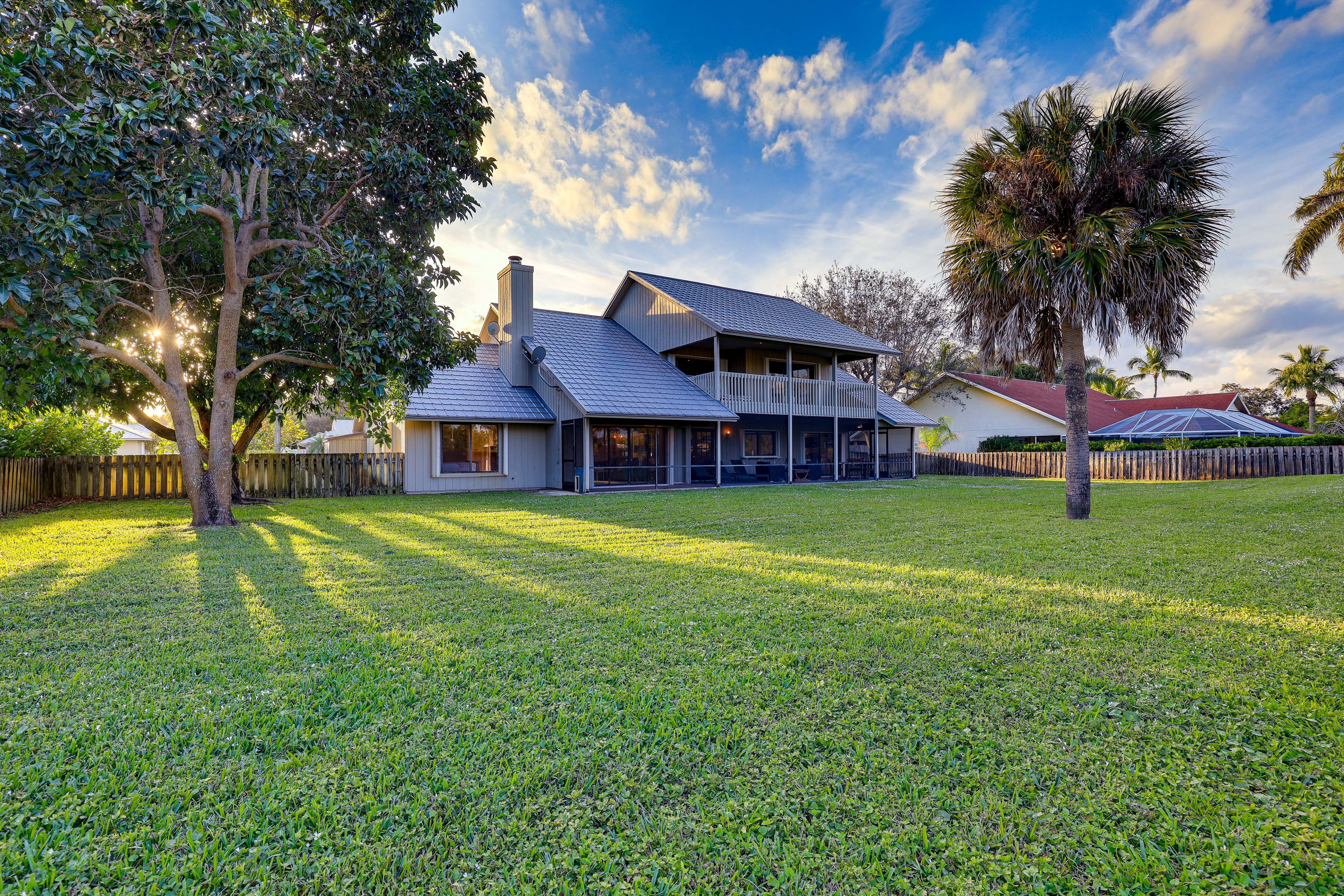 Fenced Yard
