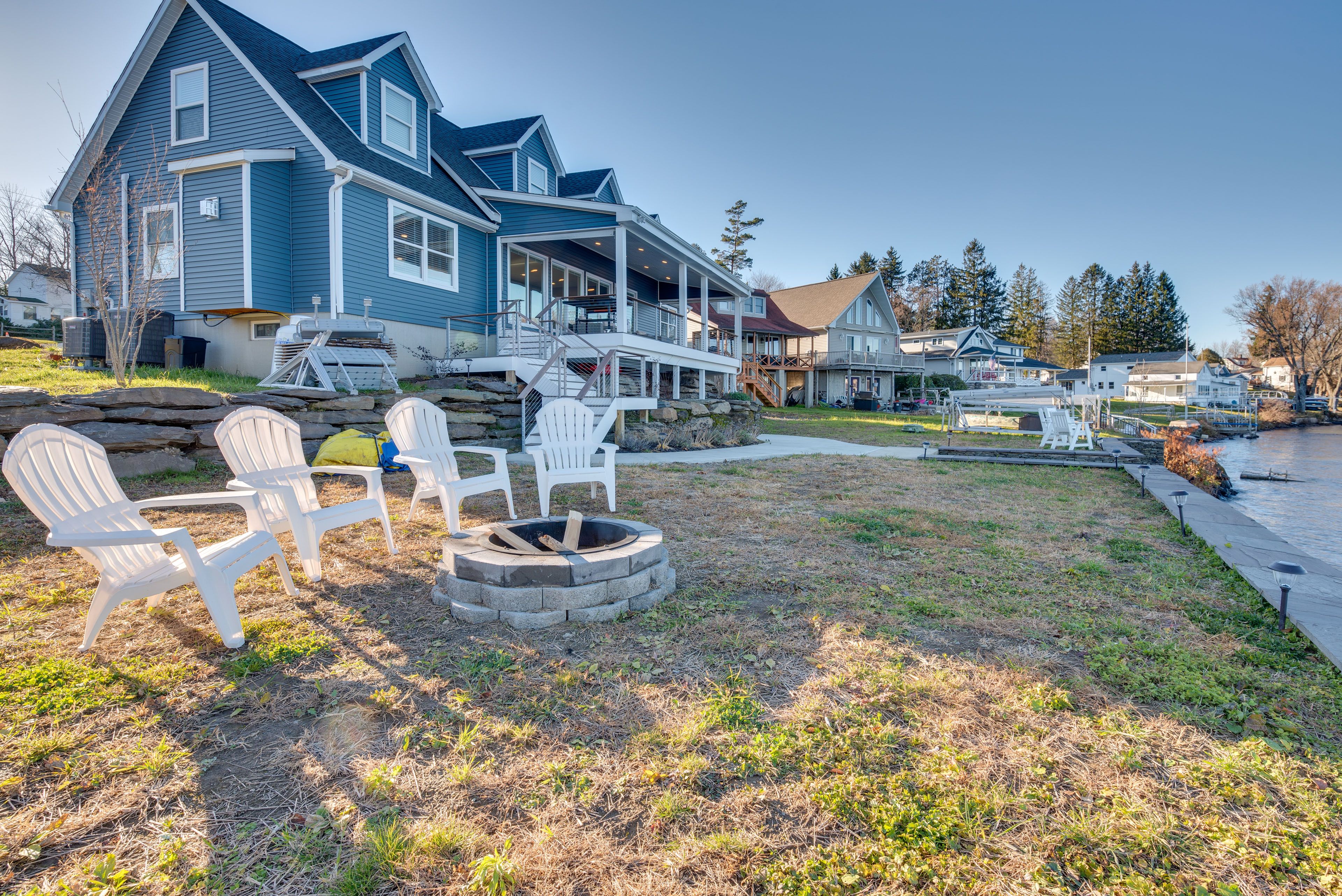 Greenfield Township Vacation Rental | 4BR | 4.5BA | Stairs Required to Access