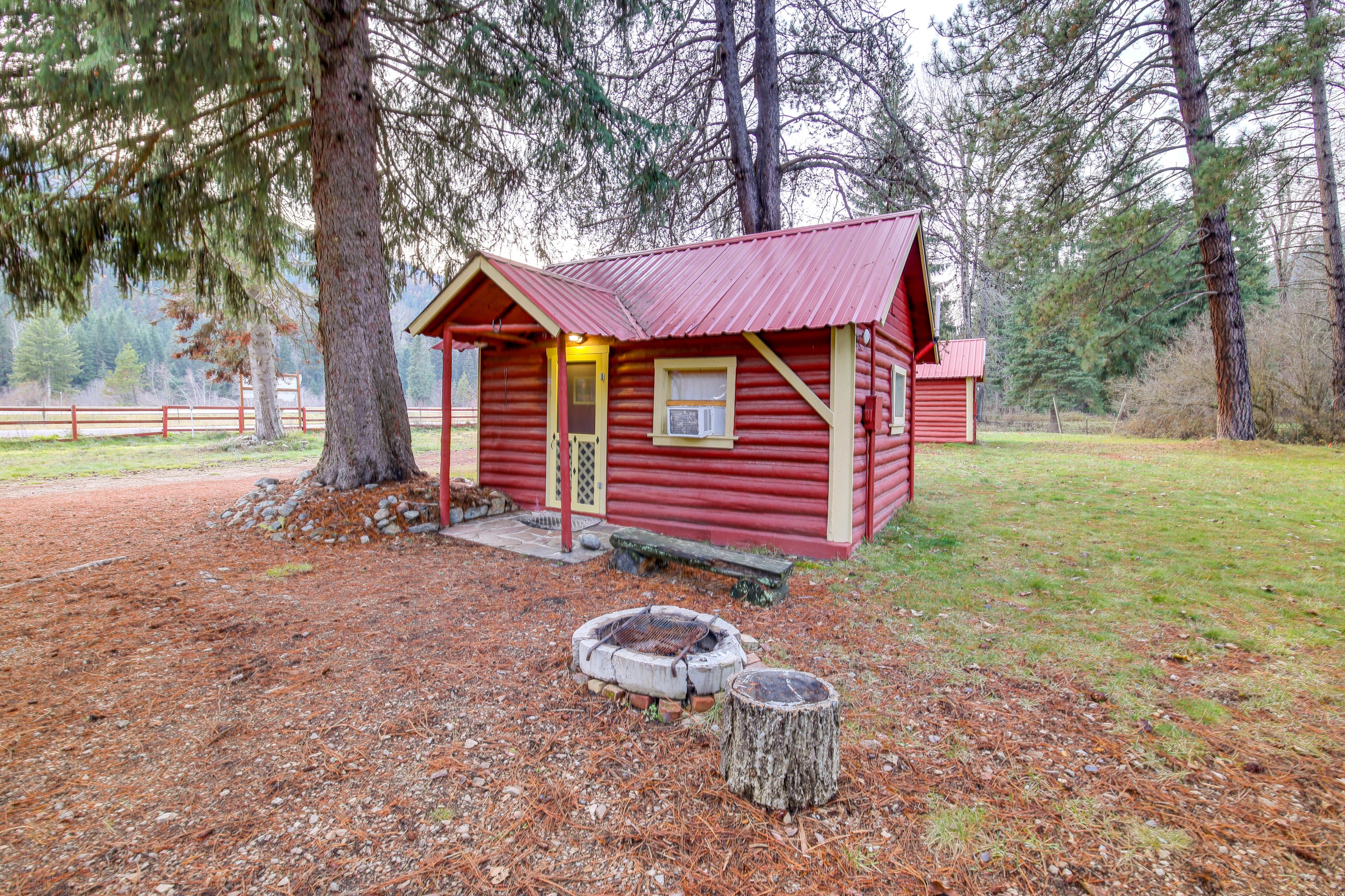 Cabin Exterior | Designated Parking (2 Vehicles) | RV/Trailer Parking Allowed