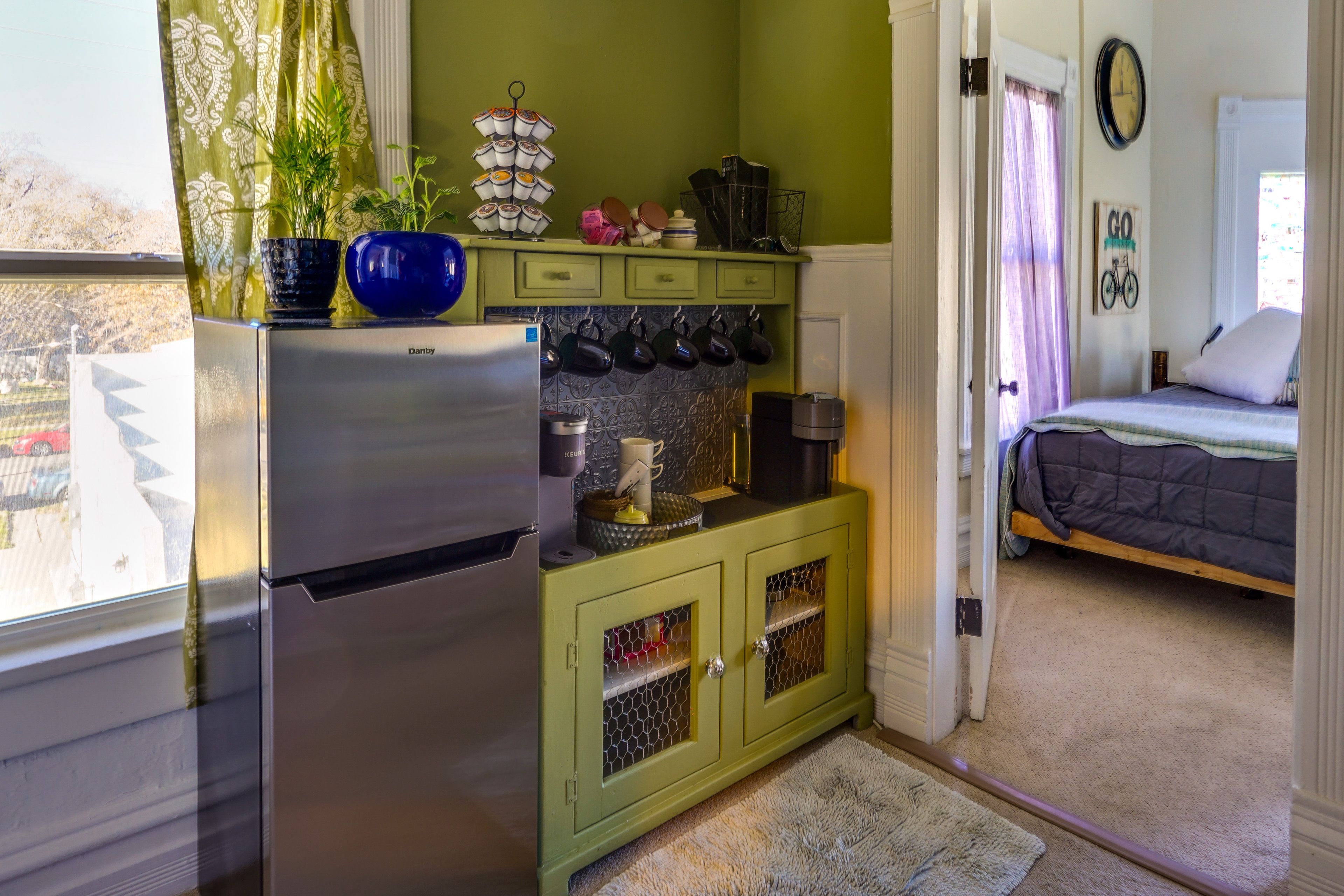 Upstairs Landing | Coffee Makers | Mini Fridge