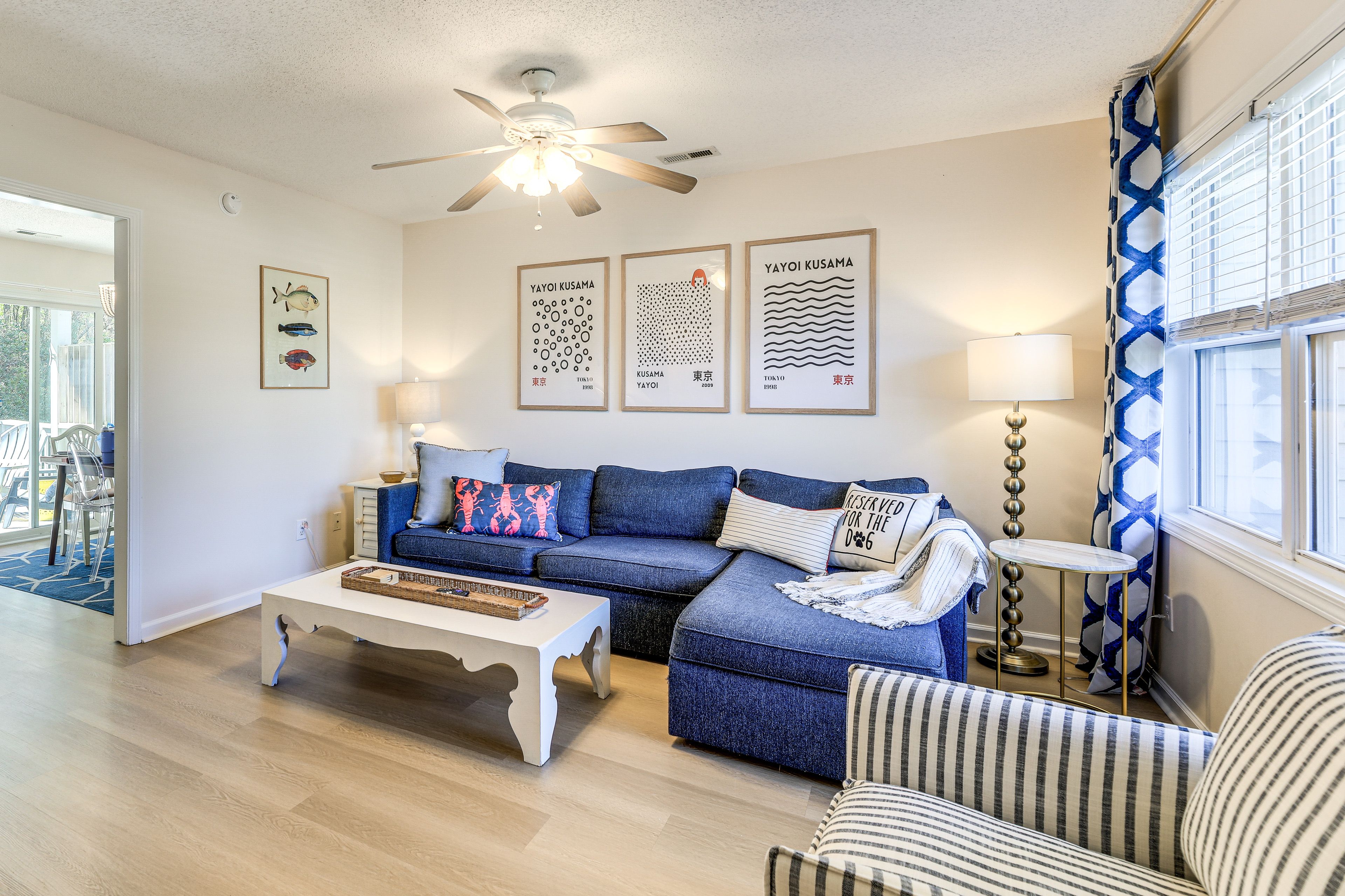 Living Room | 1st Floor | Full Sleeper Sofa