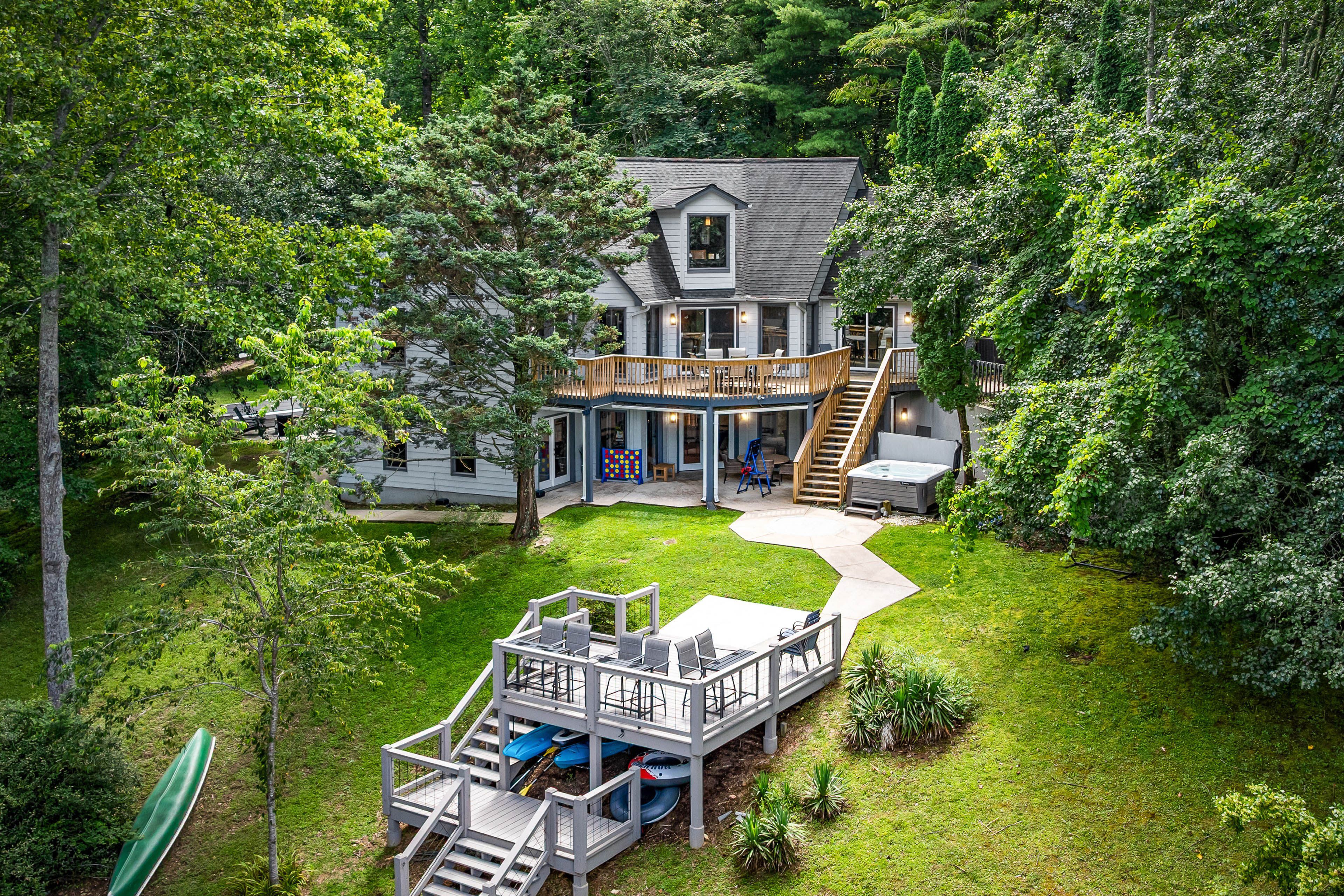 Exterior | Backyard | Furnished Deck & Patio | Gas Grill