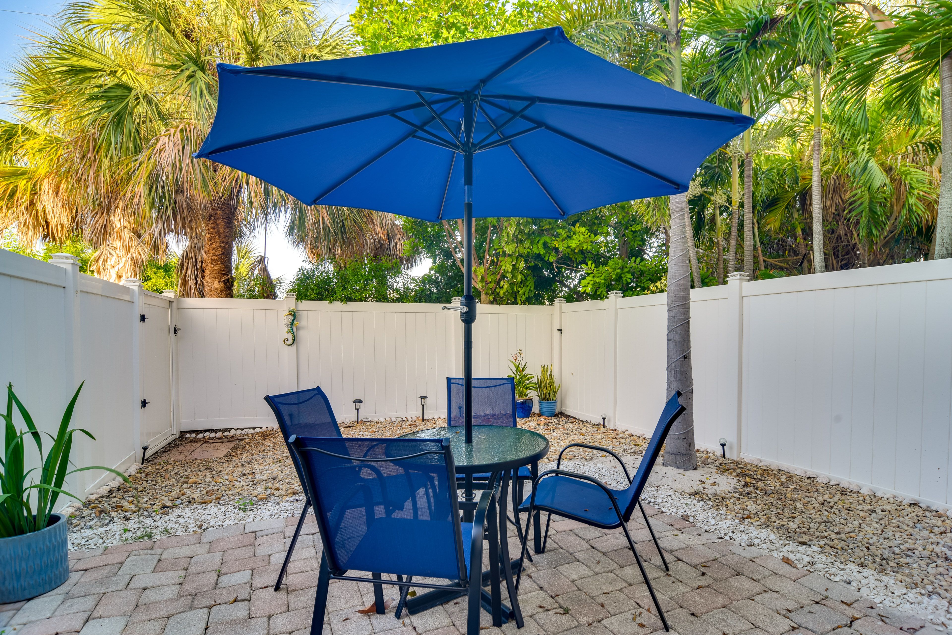 Private Patio | Dining Set | Ground-Floor Unit