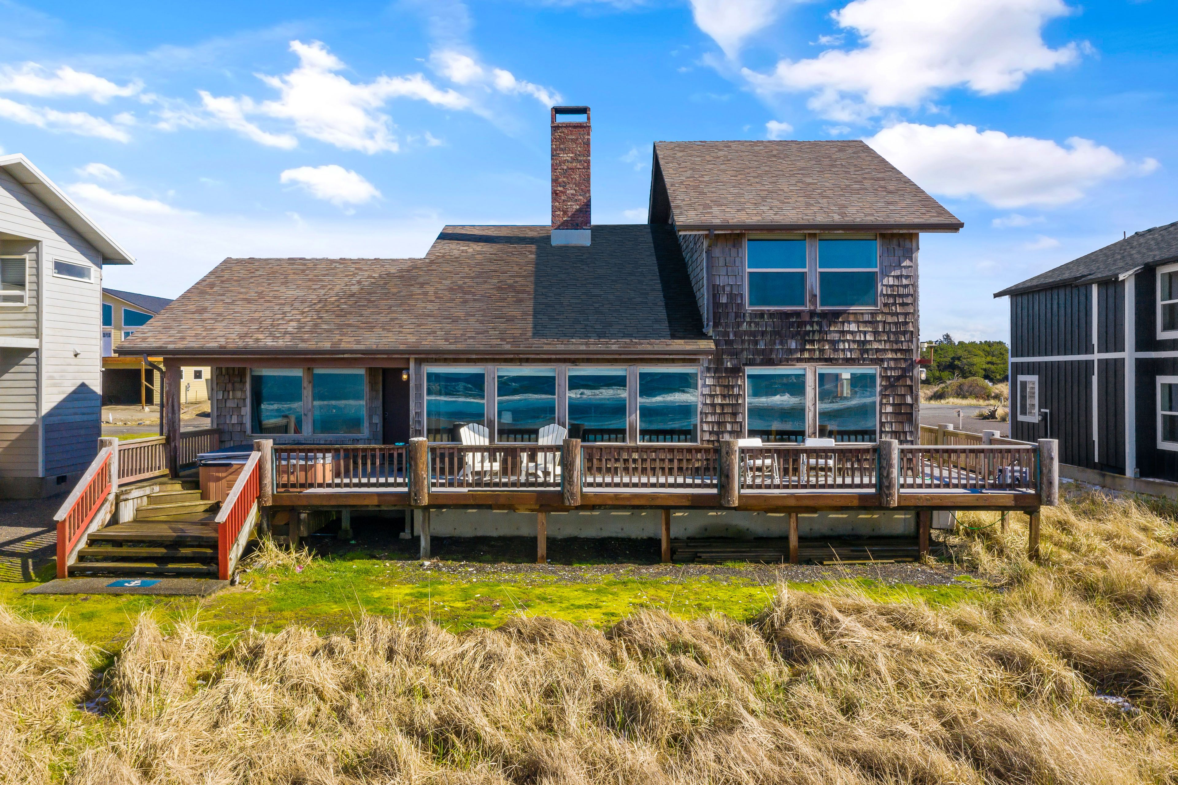 Outdoor Space | Self Check-In | On-Site Beach Access | 2-Story Home