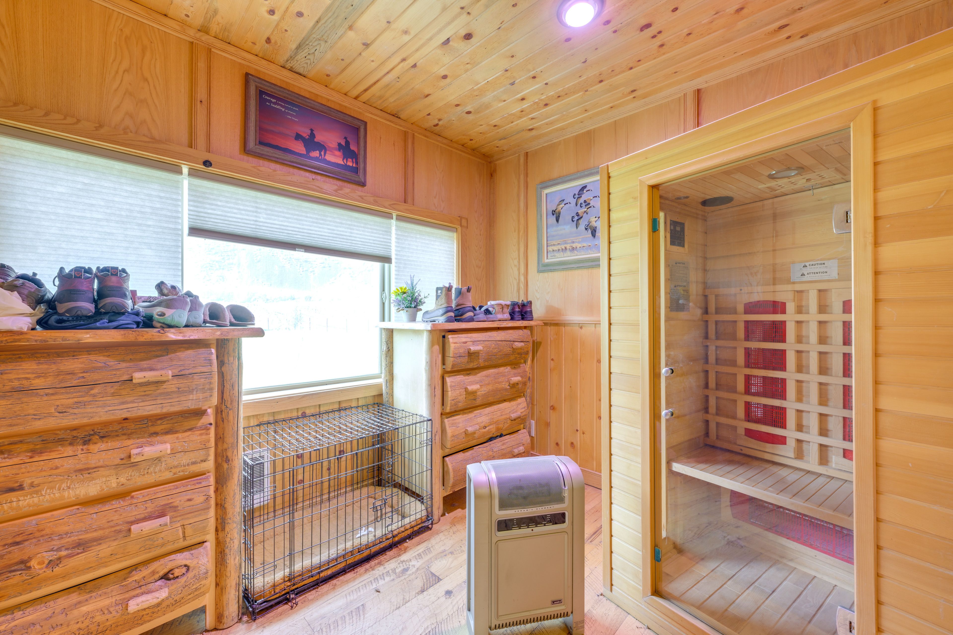 Private Sauna | Dog Kennel Available