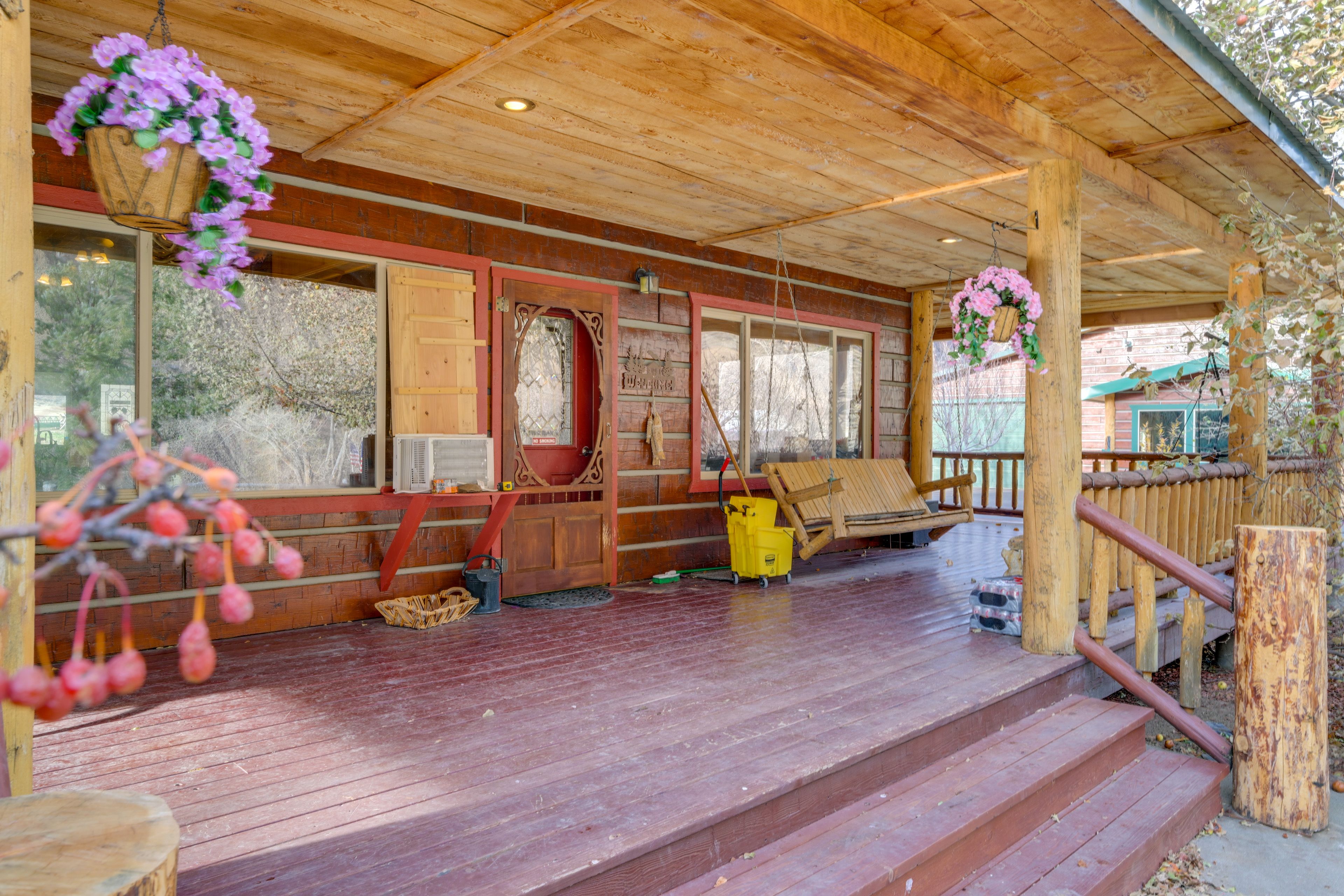 Covered Wraparound Porch