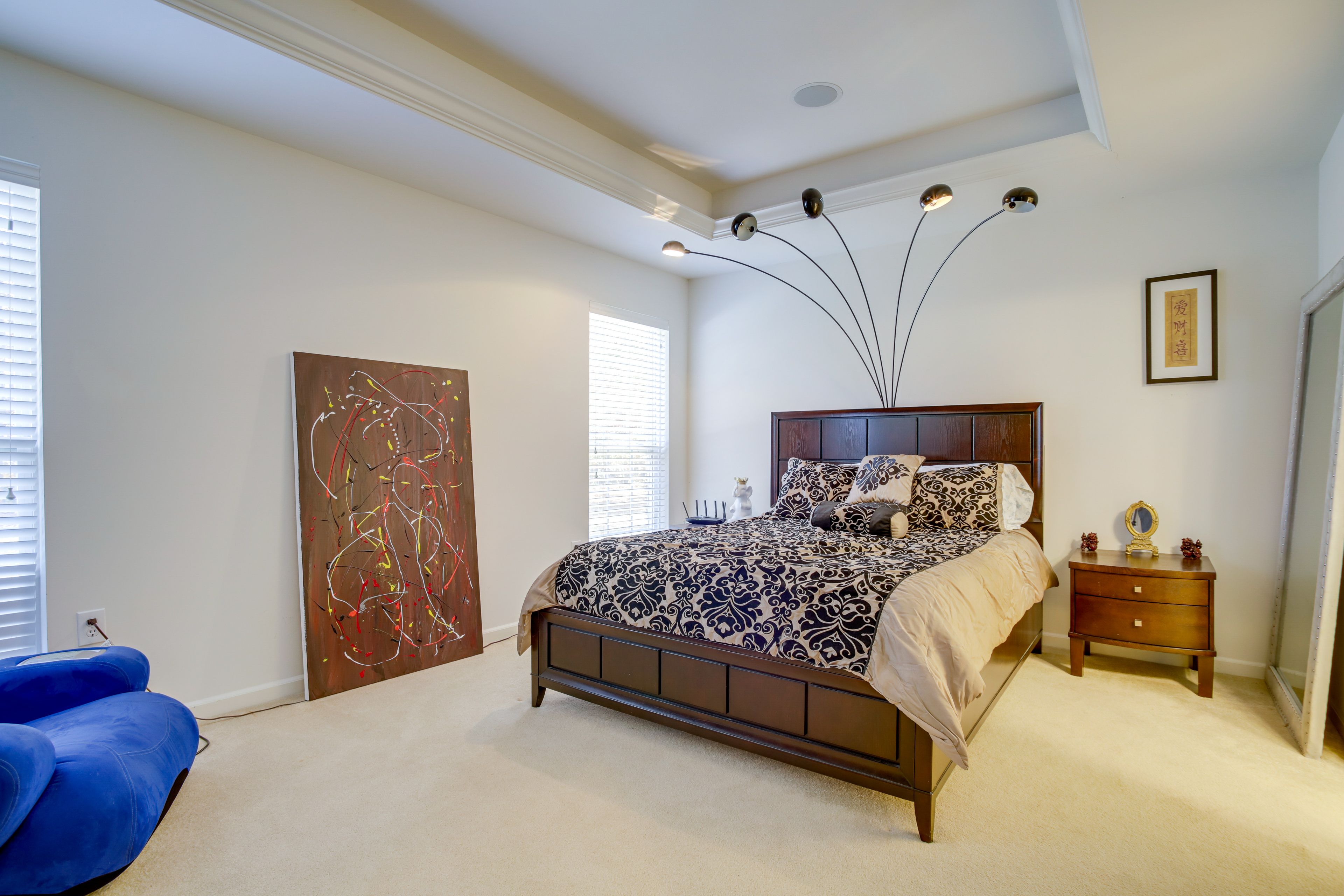Bedroom 1 | Queen Bed | En-Suite Bathroom | Flat-Screen TV | 1st Floor