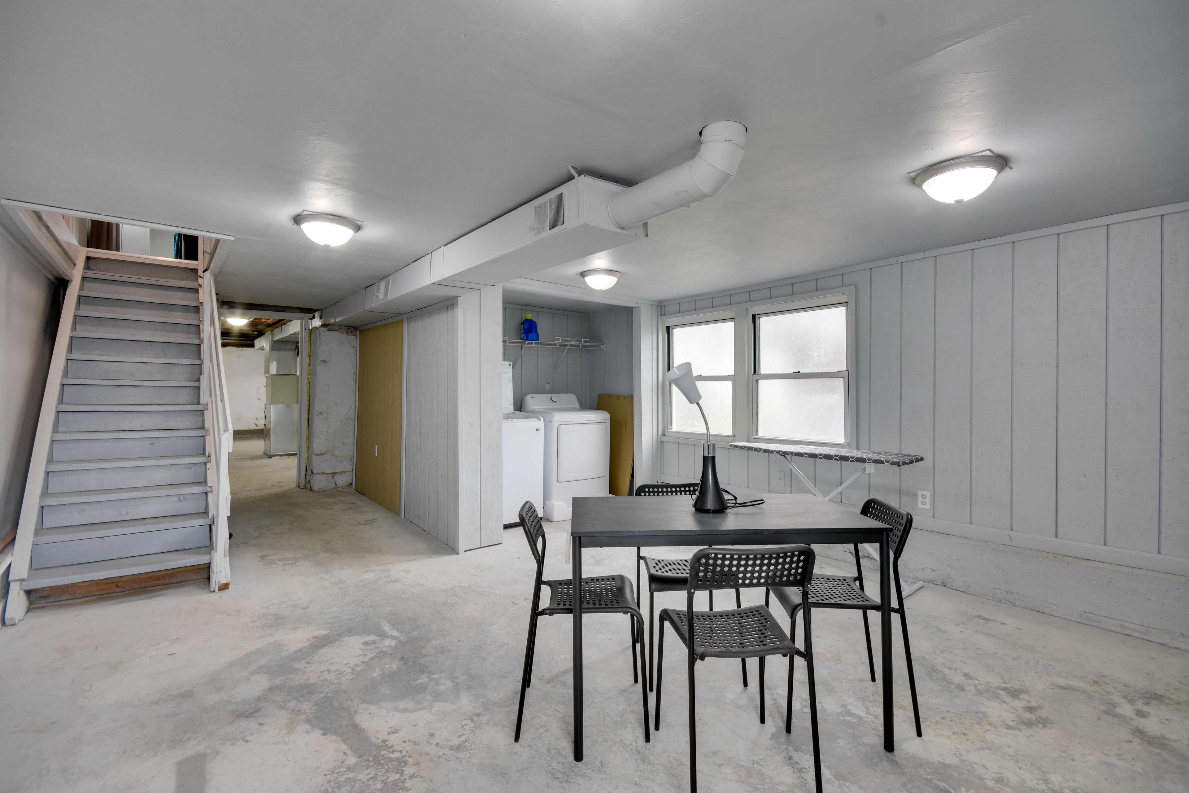 Basement | Lower Level | Washer & Dryer