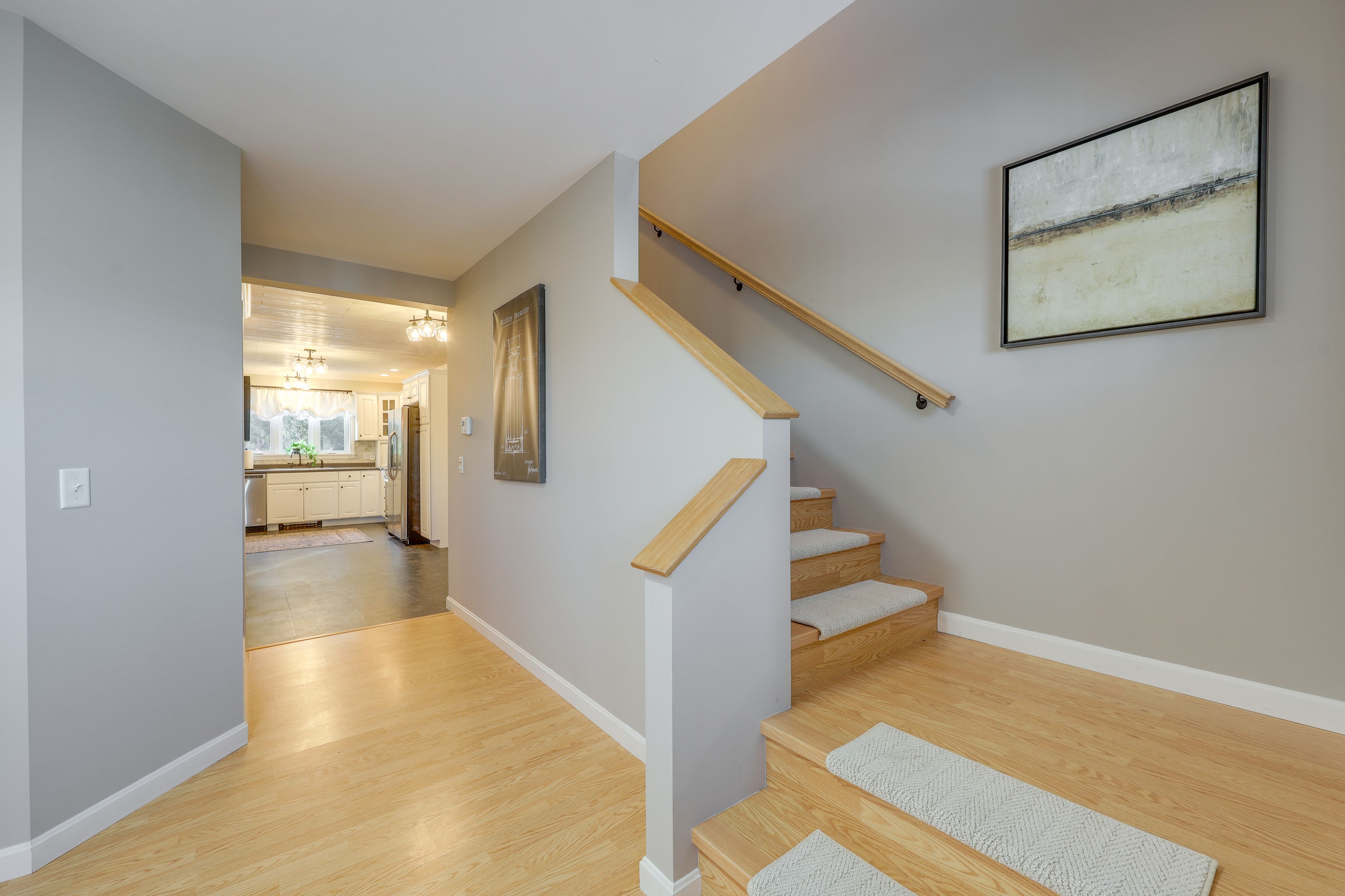 Stairs to Upstairs Bedrooms