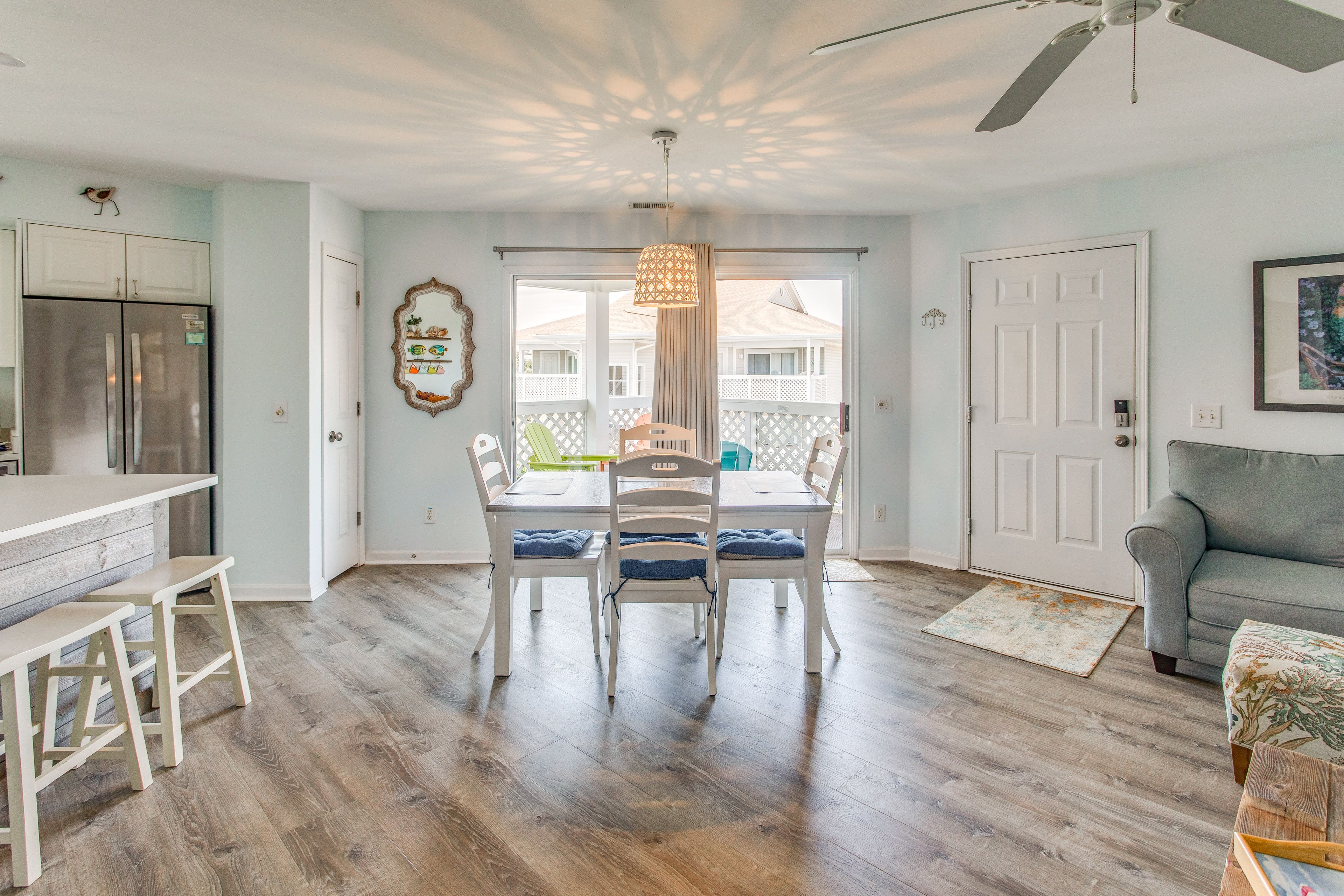 Dining Area | Open Floor Plan | Updated Interior | Single-Story Unit