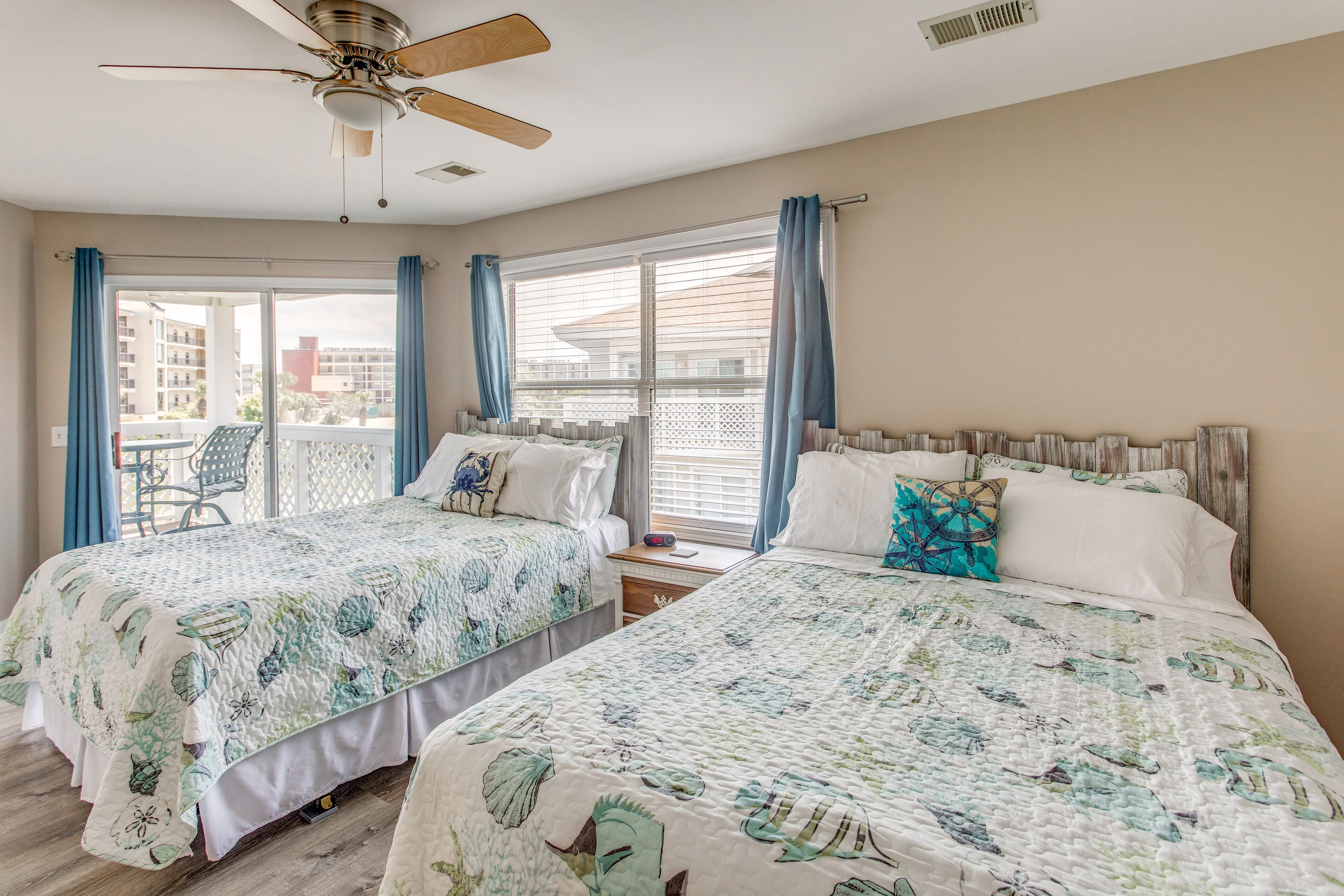 Bedroom 2 | 2 Queen Beds | Linens Provided