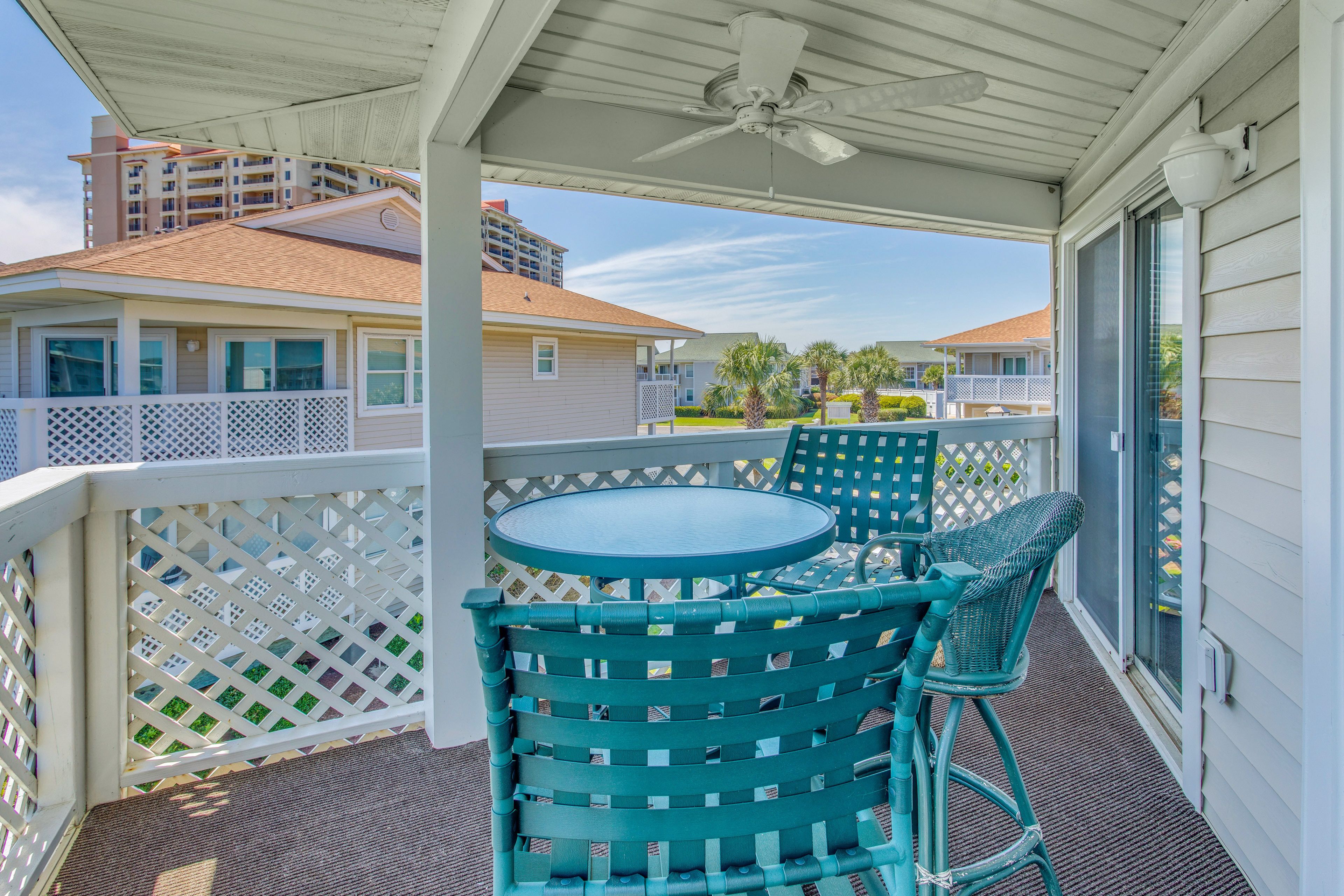 Covered Balcony | Outdoor Dining | Water Views