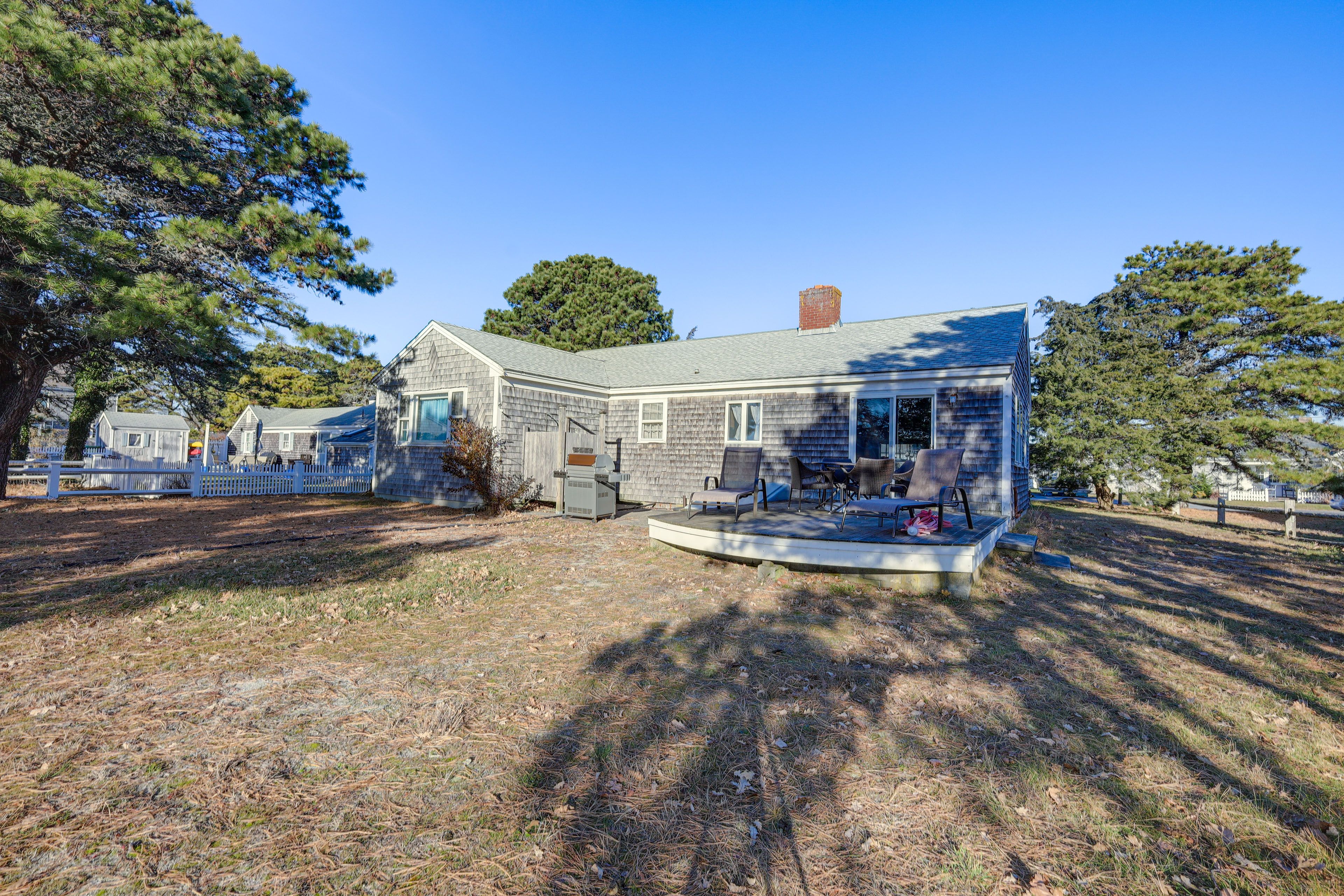 Cottage Exterior | Wooded Yard