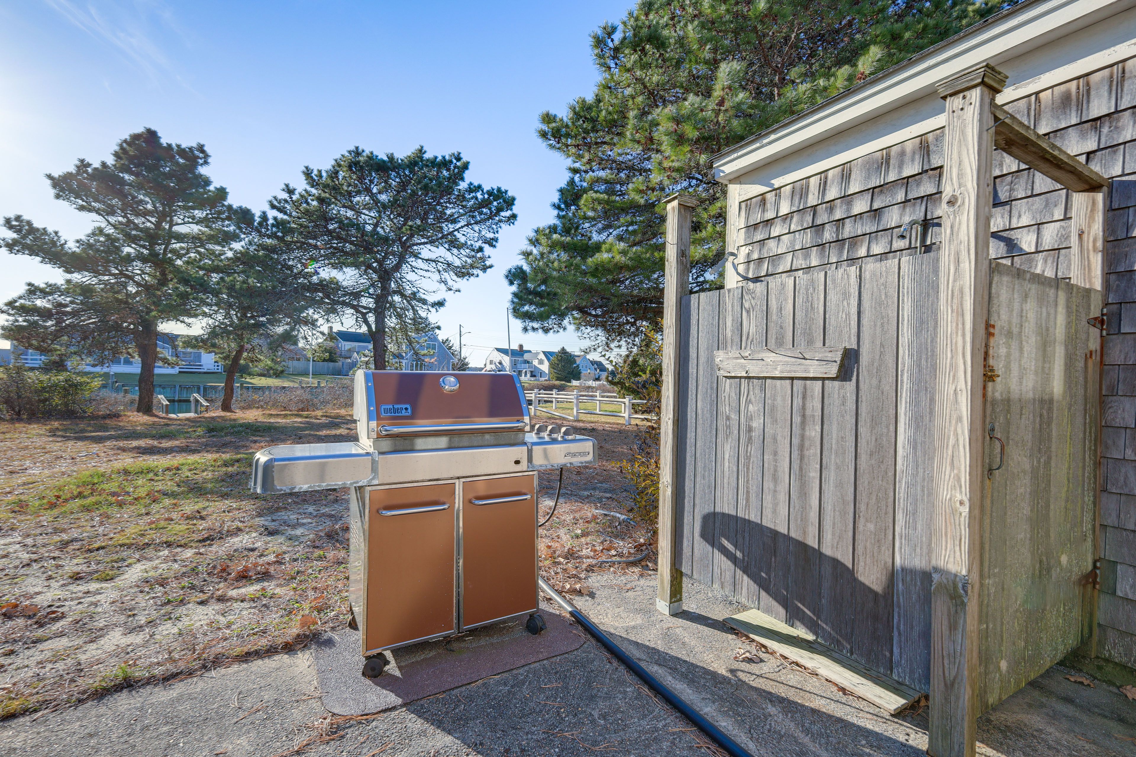 Gas Grill | Outdoor Shower