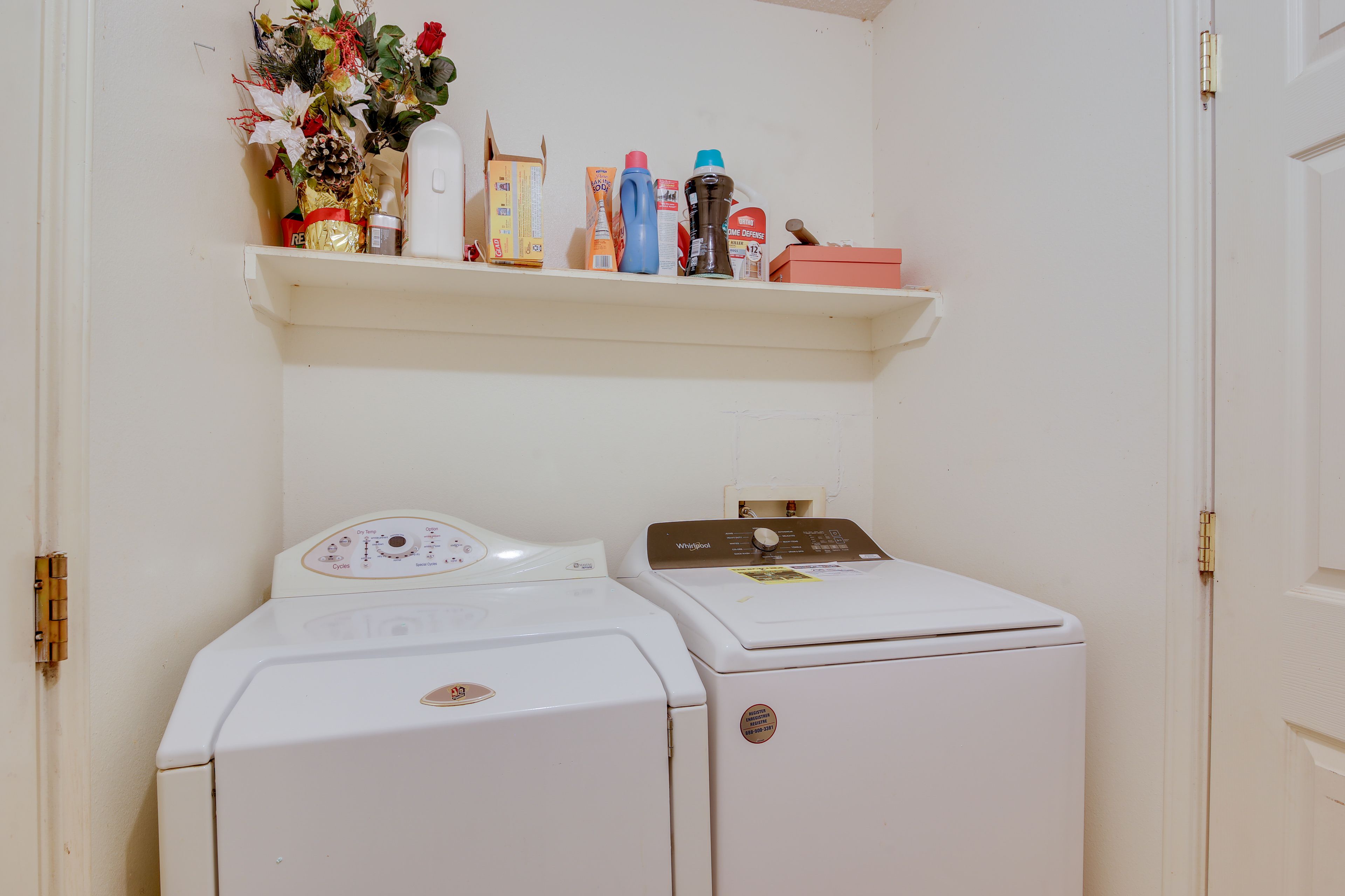 Laundry Room | Washer + Dryer