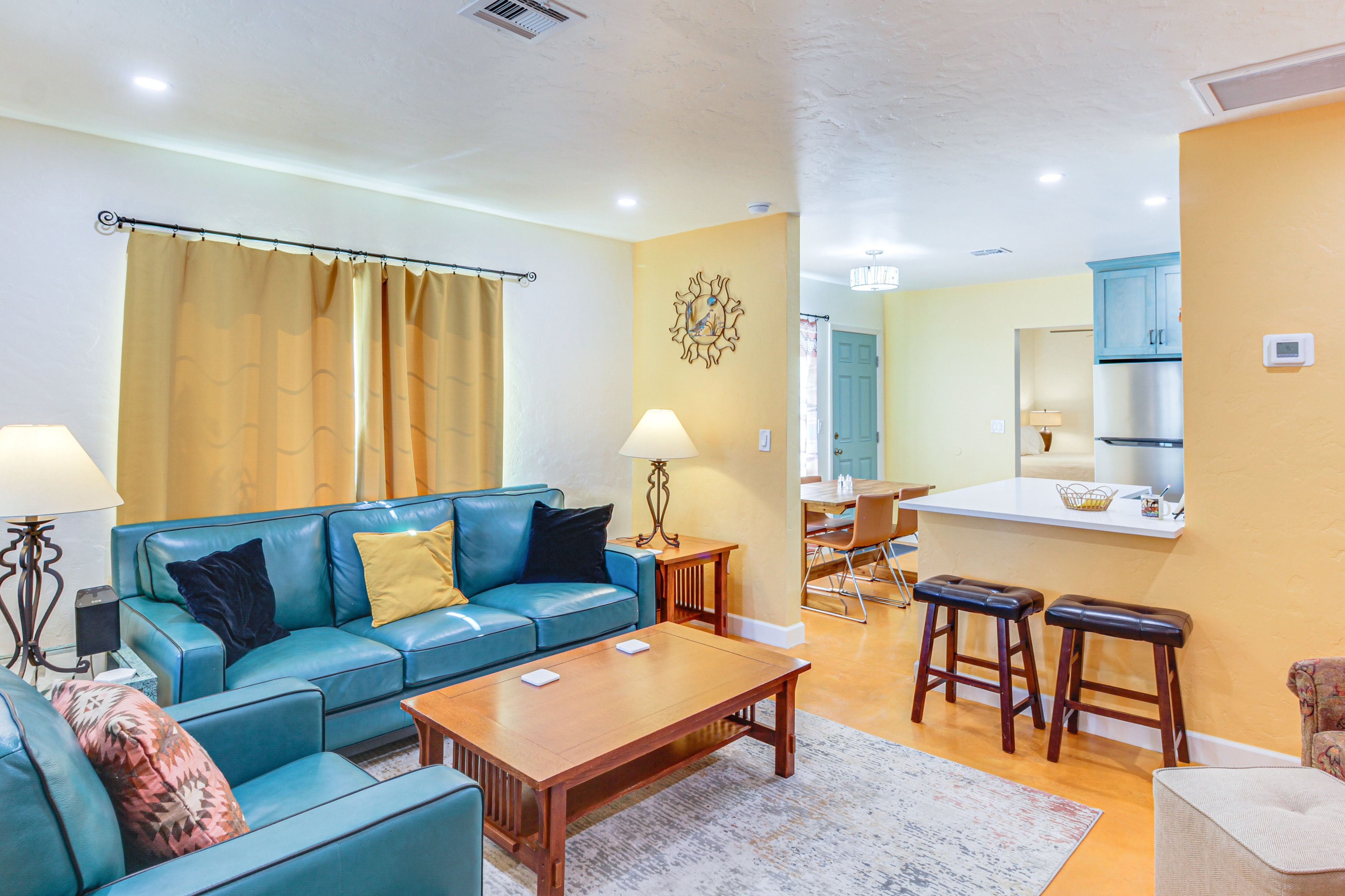 Tucson Vacation Rental | 1BR | 1BA | 700 Sq Ft | 3 Steps to Enter