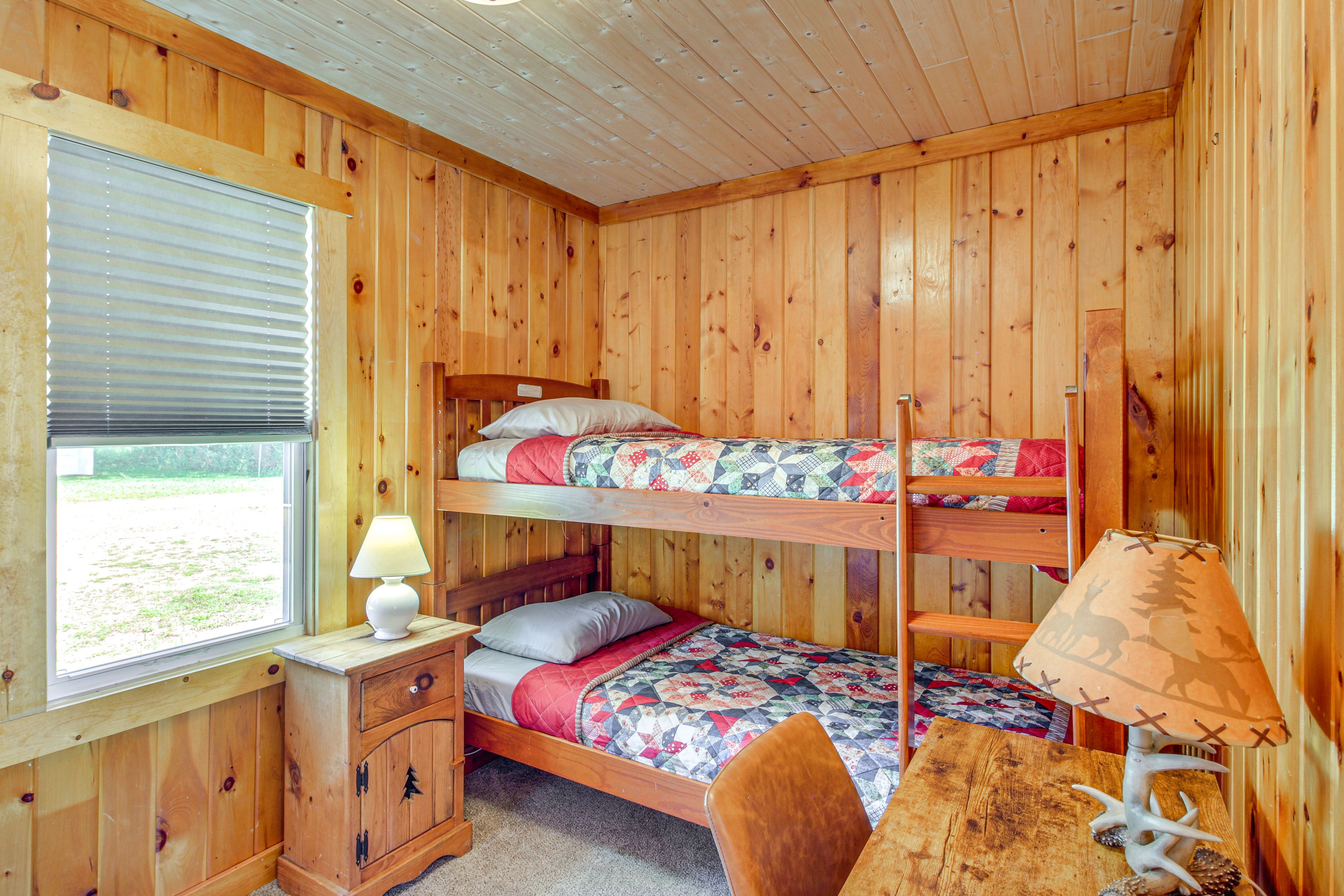 Bedroom 2 | Twin Bunk Bed | Twin Rollaway Bed Available