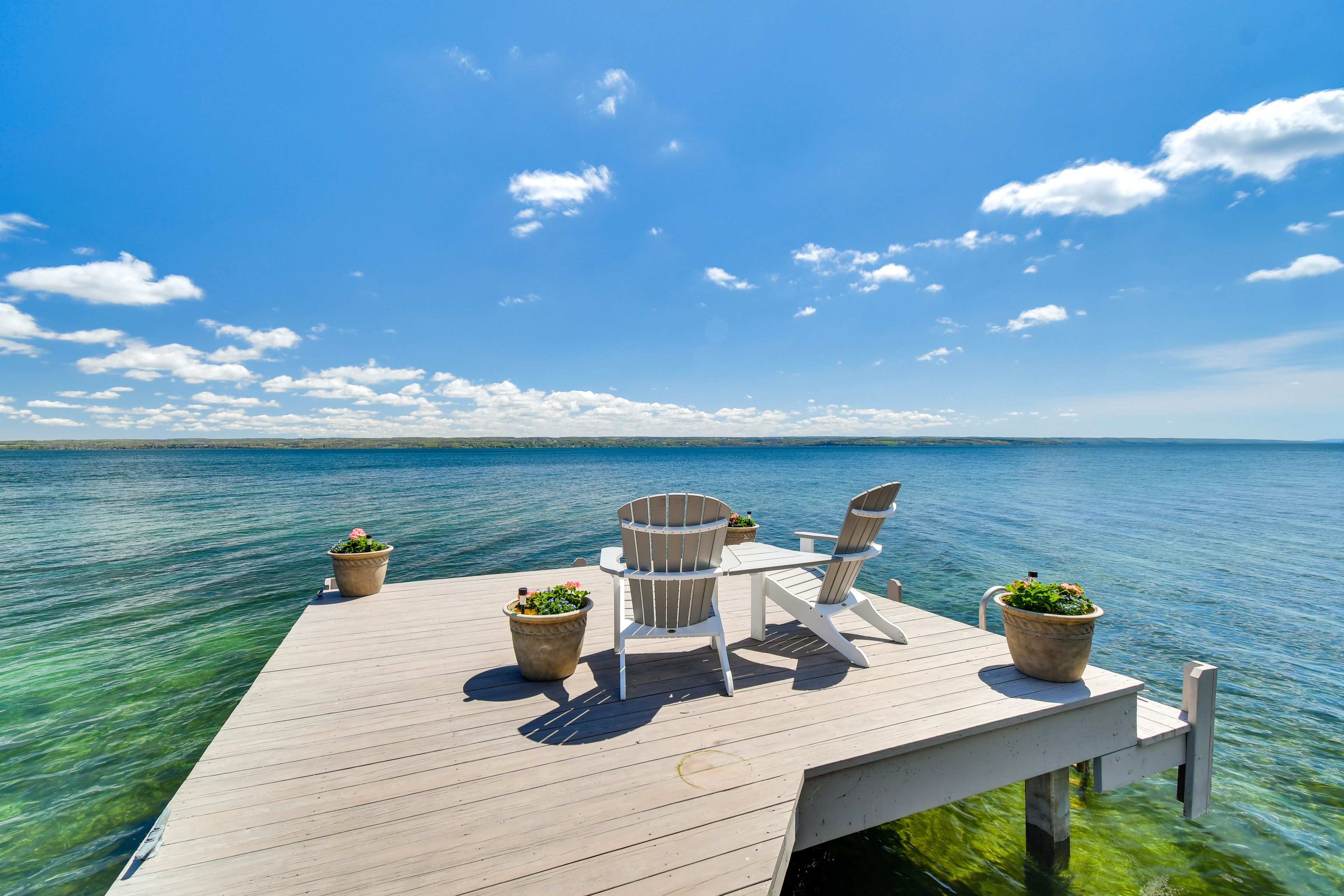 Private Dock | Cayuga Lake Access