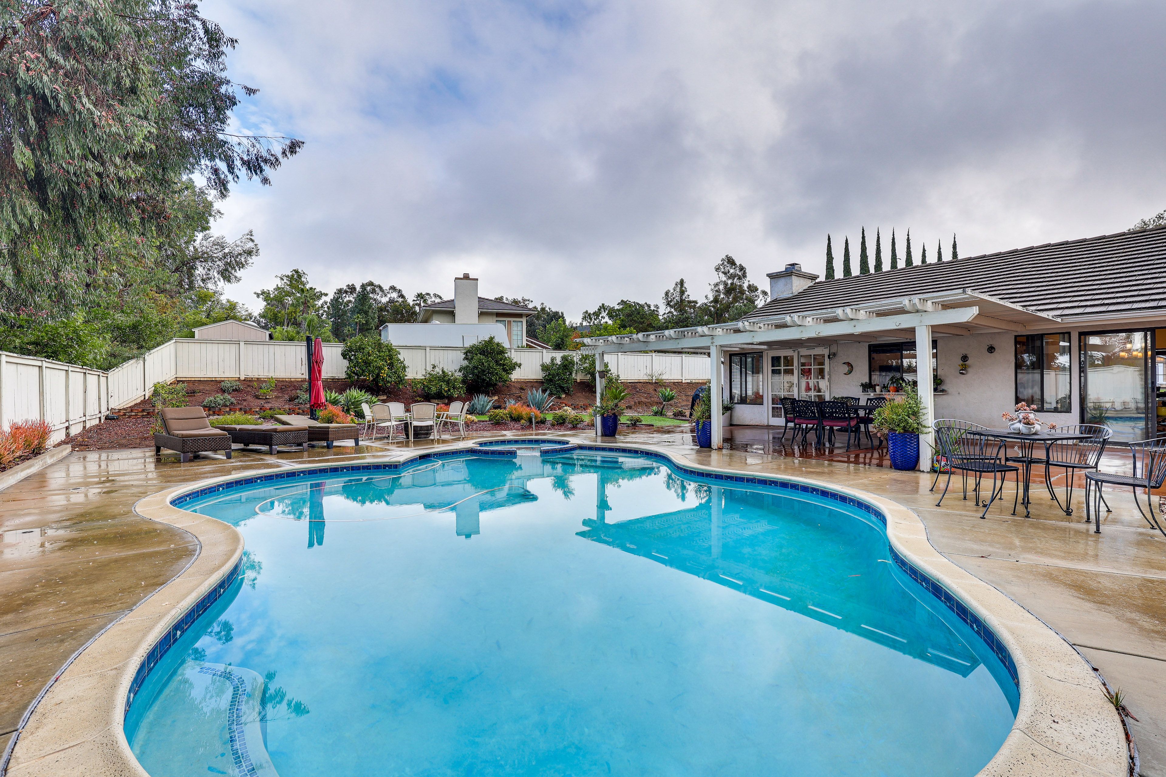 Poway Vacation Rental | 3BR | 2BA | 2 Steps to Enter | 1,800 Sq Ft