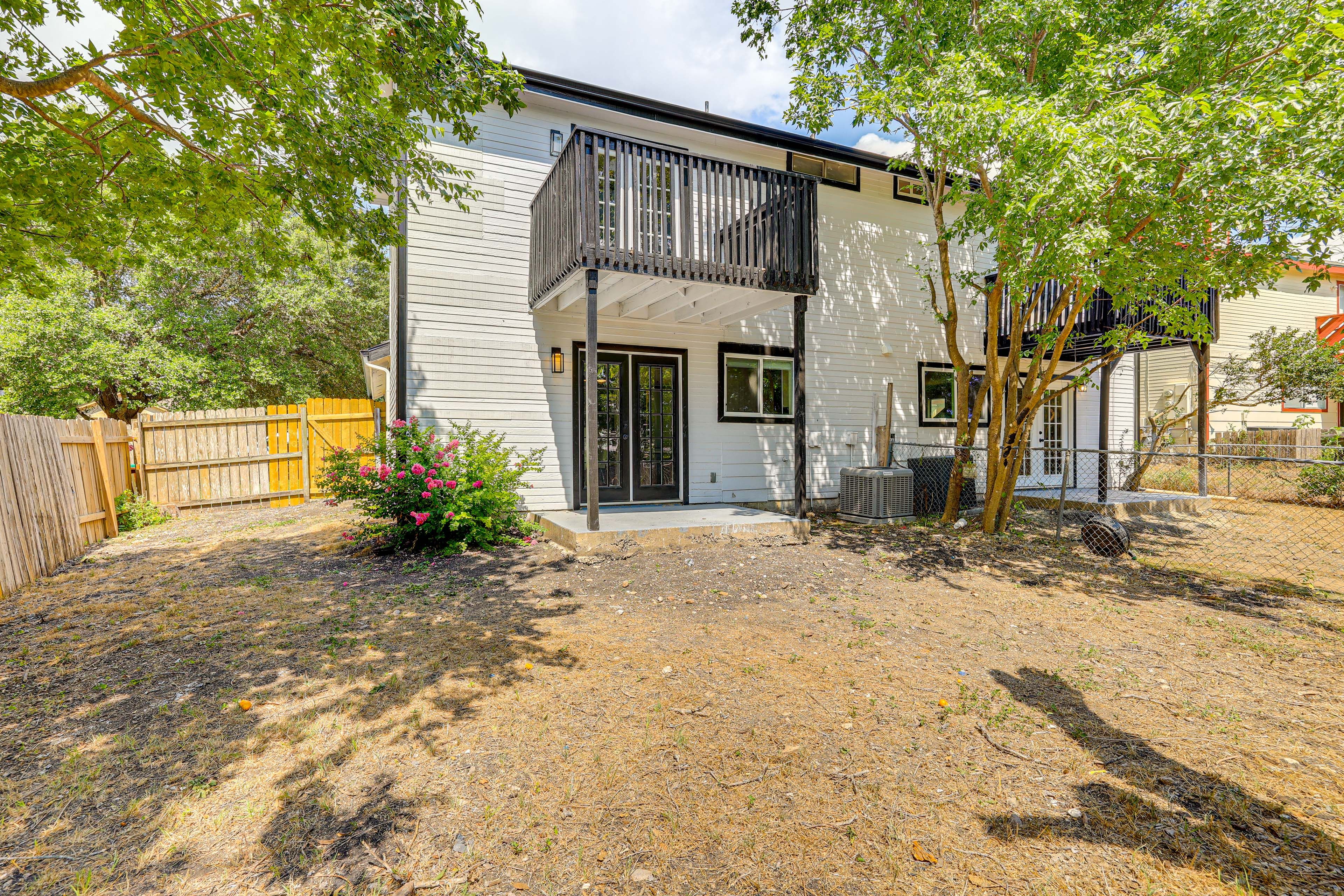 Fully Fenced Backyard & Property Exterior