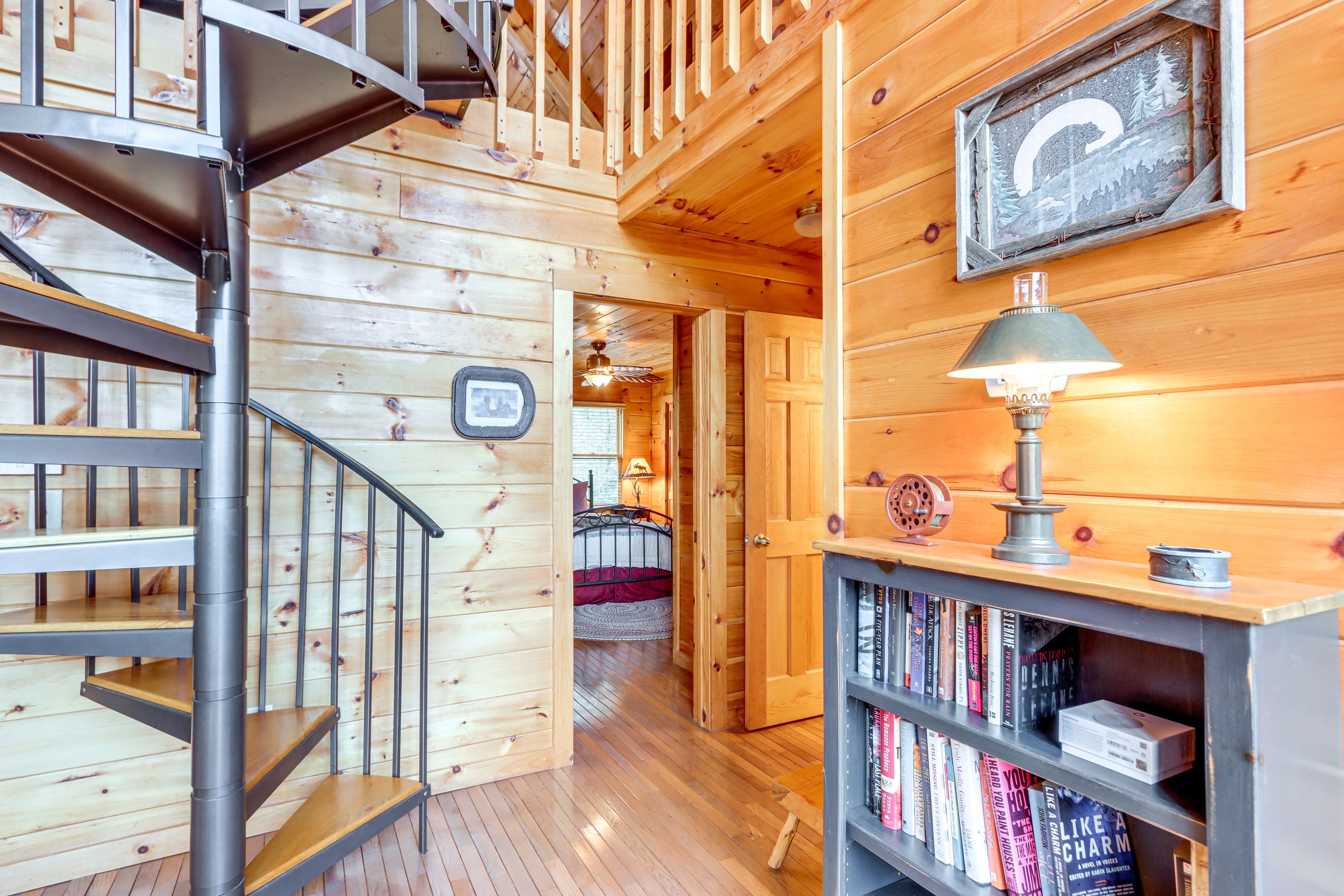 Spiral Staircase to Loft