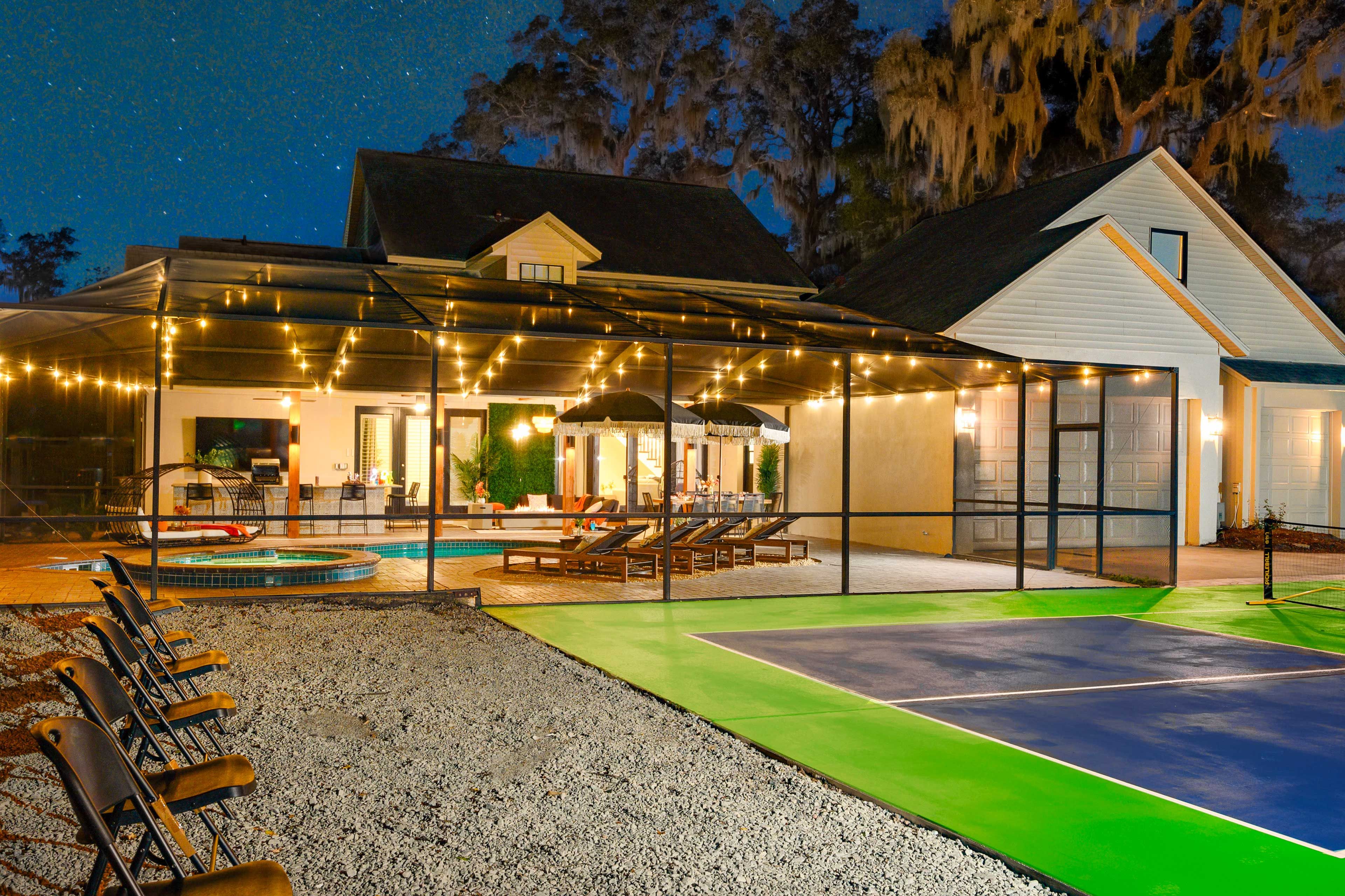 Private Pickleball/Tennis Court