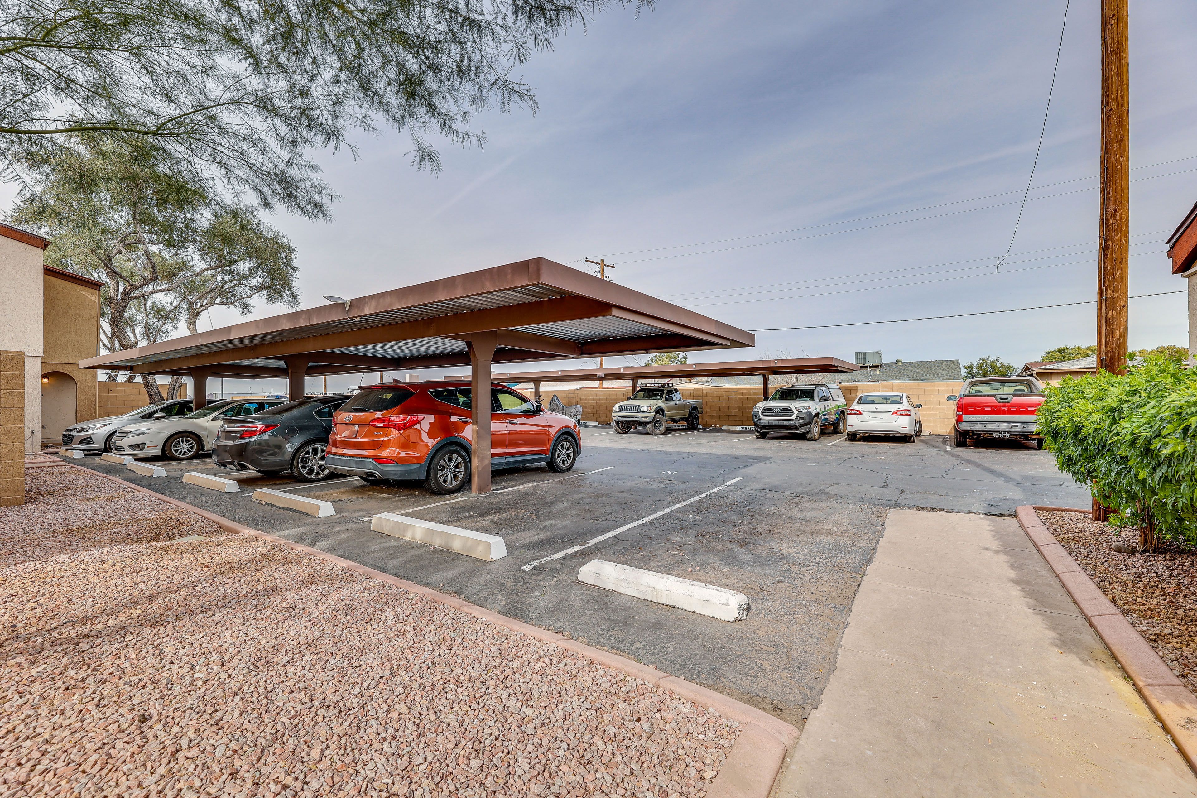 Parking | Designated Covered Space (1 Vehicle) | Community Lot (1 Vehicle)