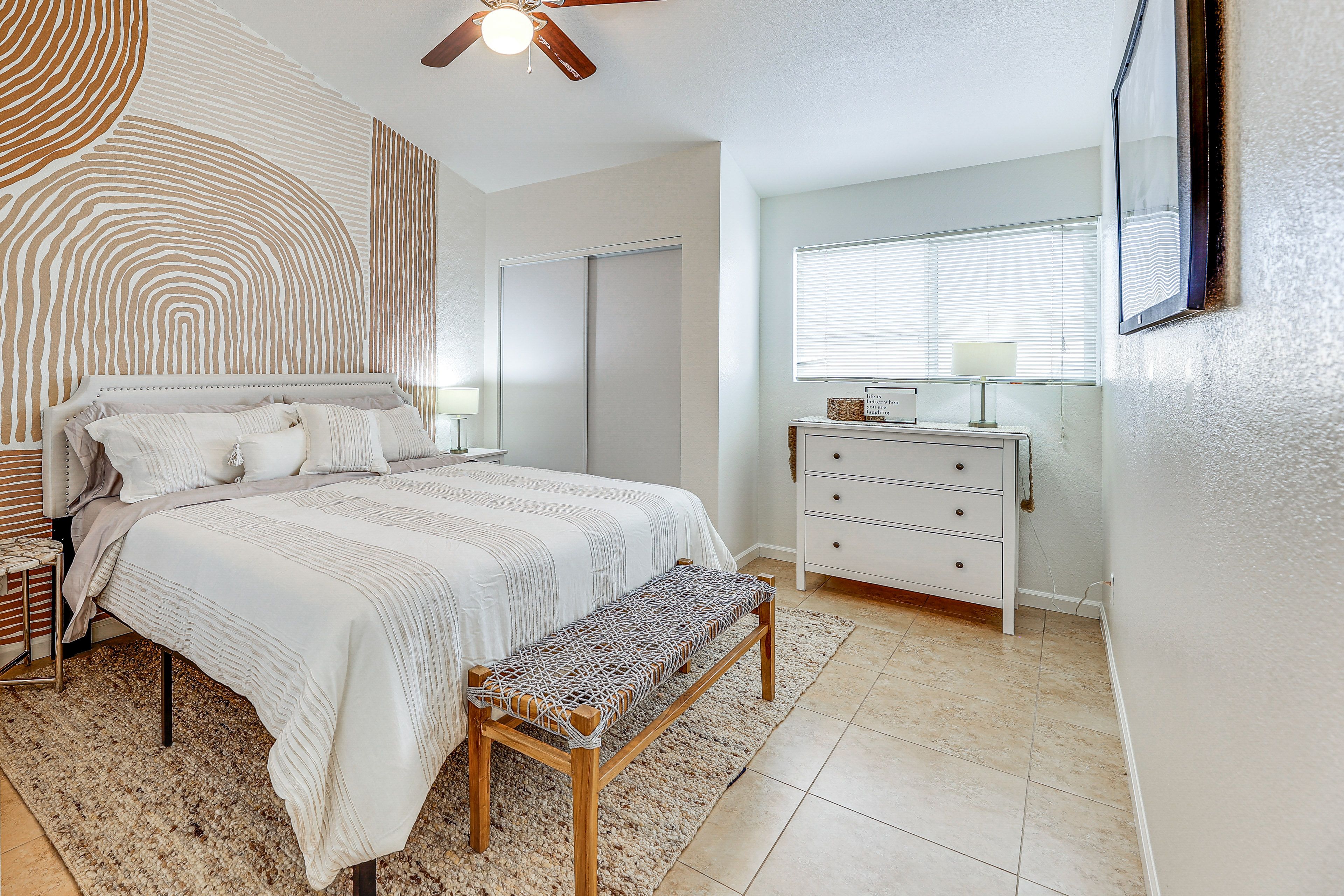 Bedroom 1 | King Bed | Linens Provided