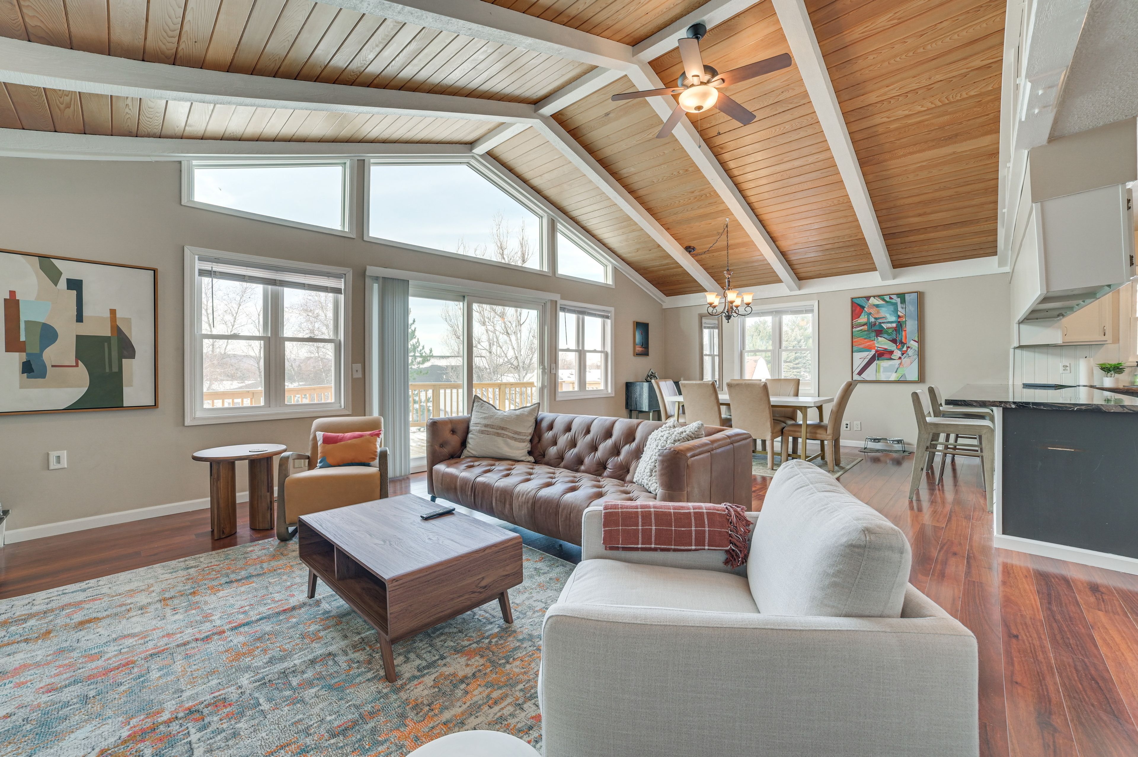 Boyne Falls Vacation Rental | 4BR | 3BA | Stairs Required | 2,400 Sq Ft