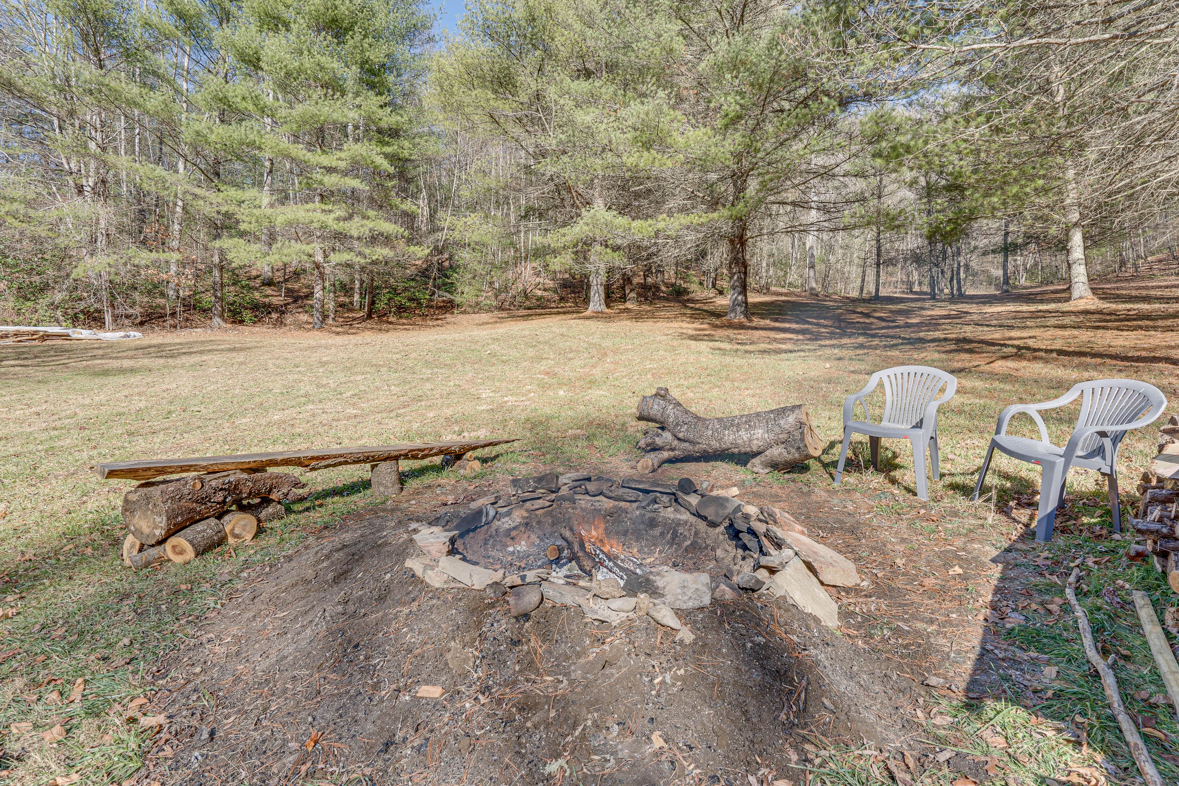 Wood-Burning Fire Pit