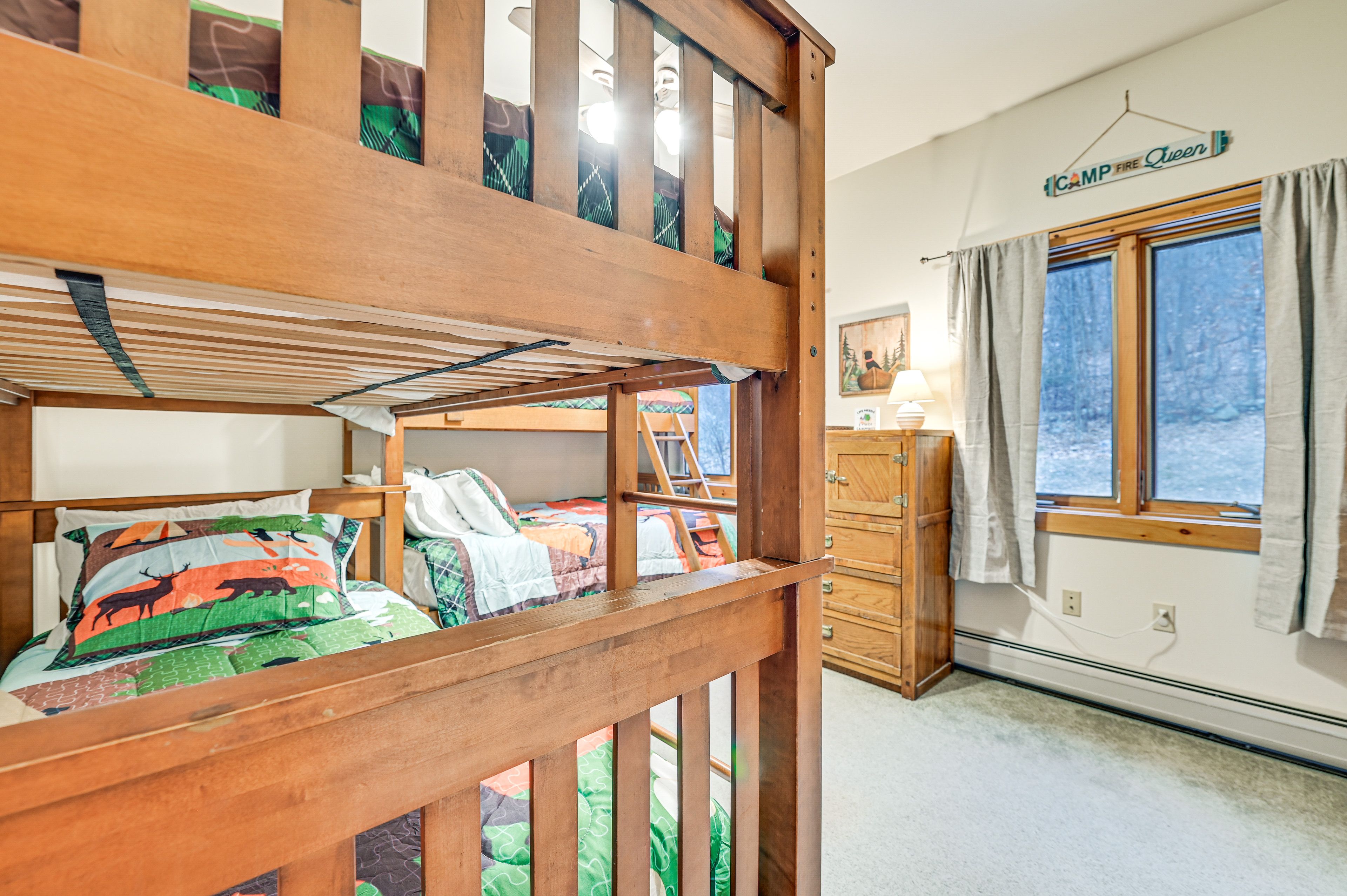 Bedroom 4 | Twin/Full Bunk Bed | Twin Bunk Bed w/ Twin Trundle | 2nd Floor