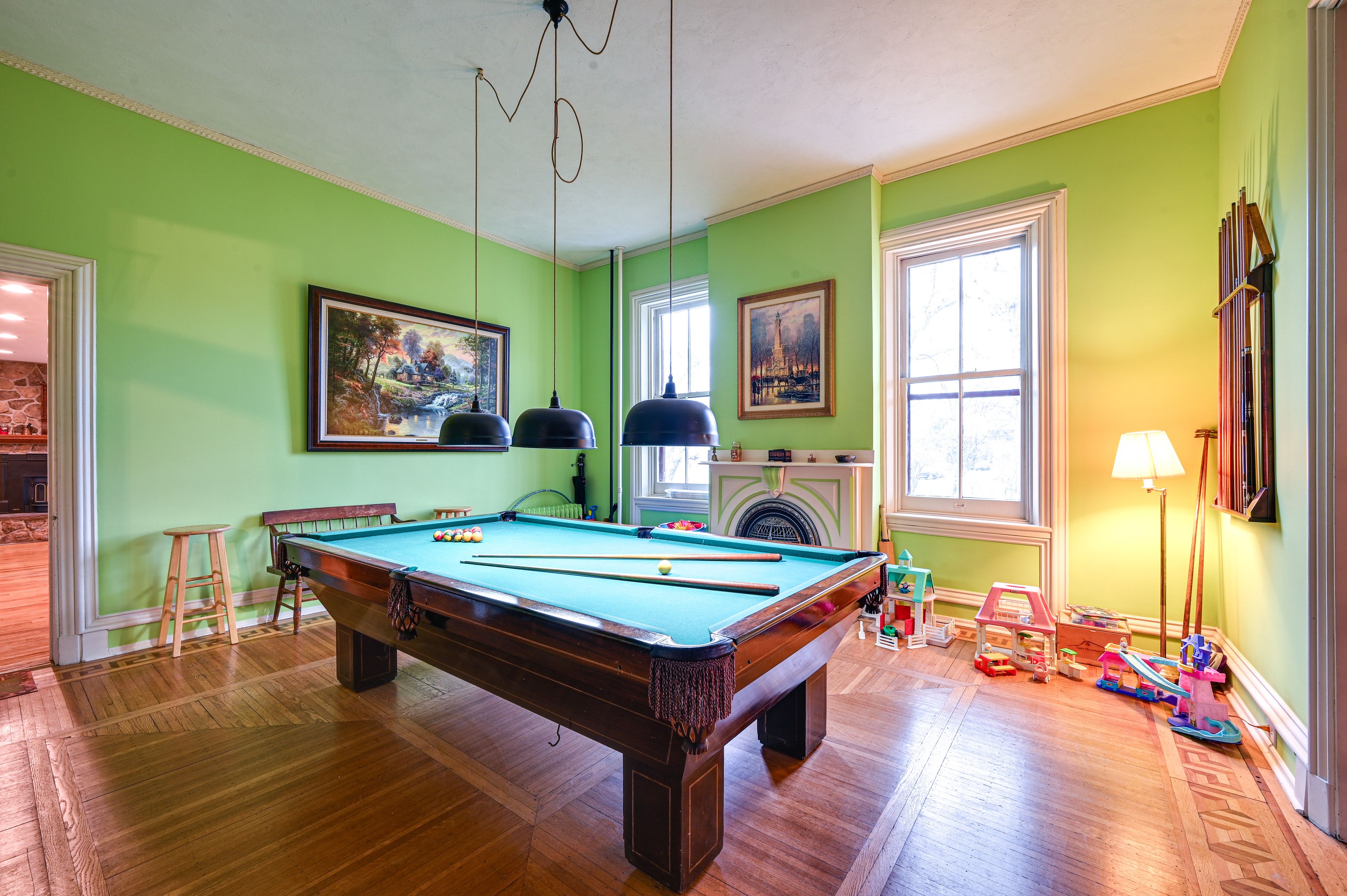 1st-Floor Game Room | Pool Table | Kids' Toys